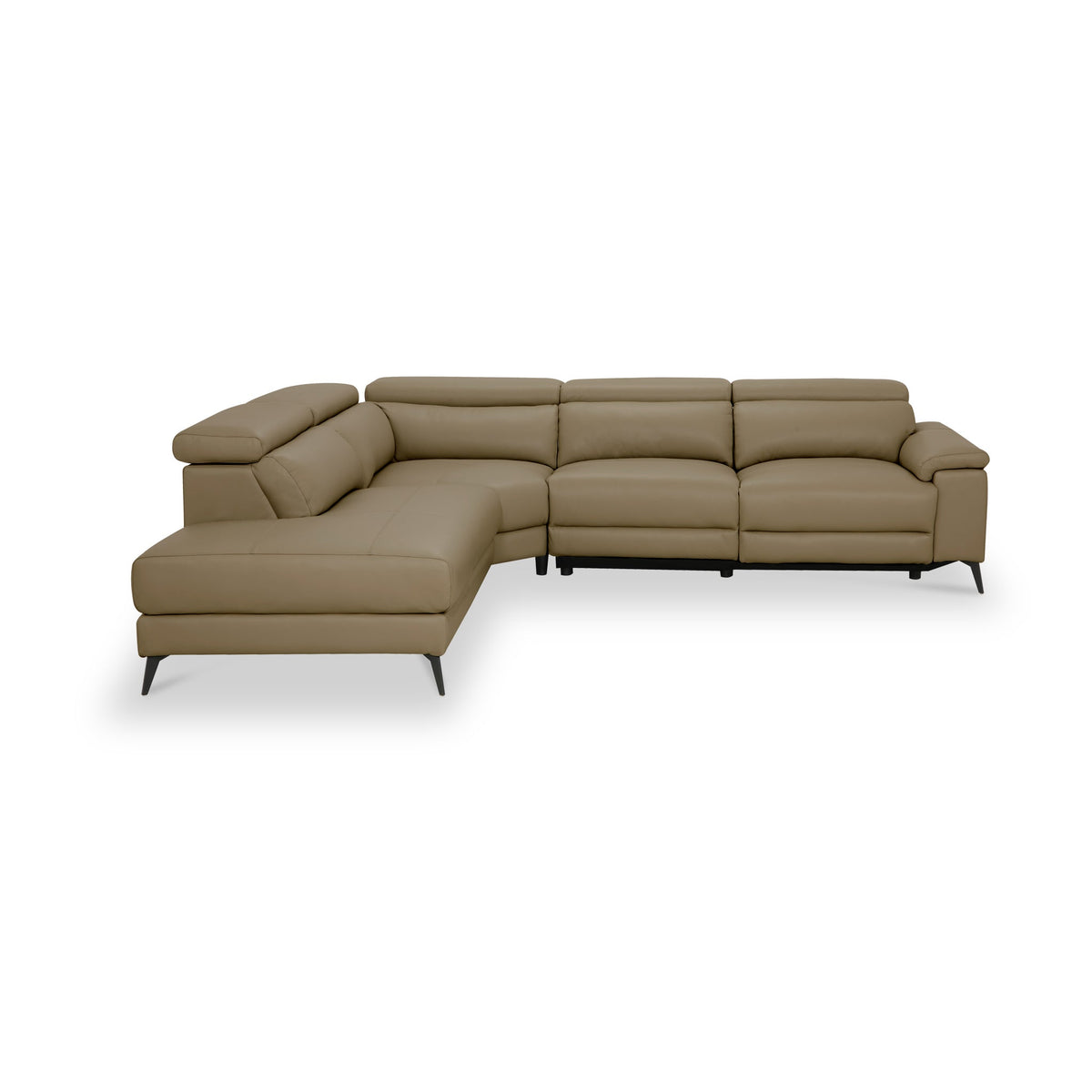 Radford Leather Power Reclining Corner Chaise Sofa