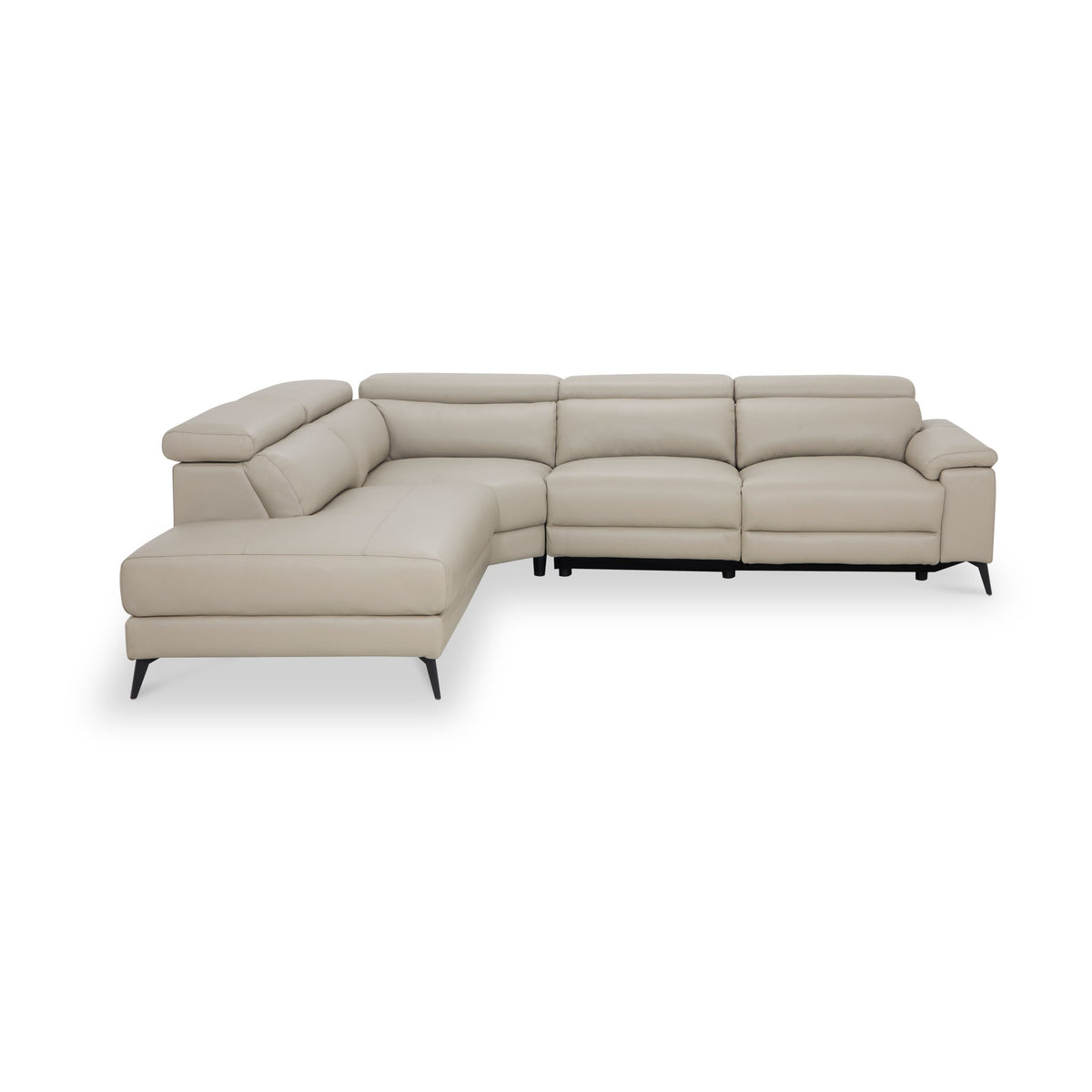 Radford Leather Power Reclining Corner Chaise Sofa