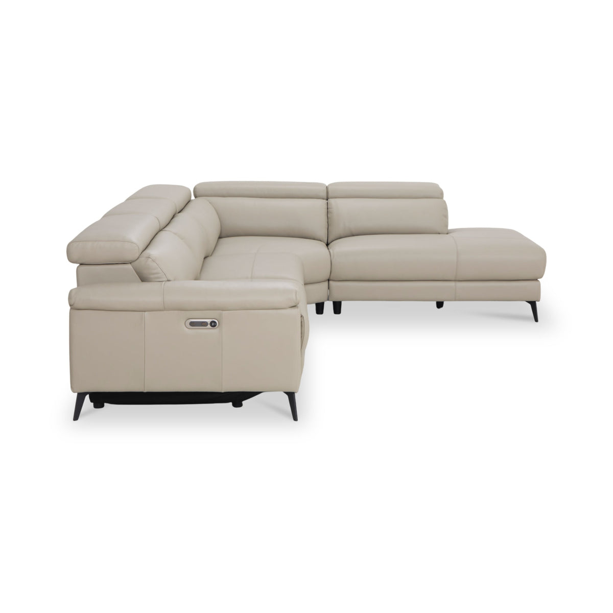 Radford Leather Power Reclining Corner Chaise Sofa