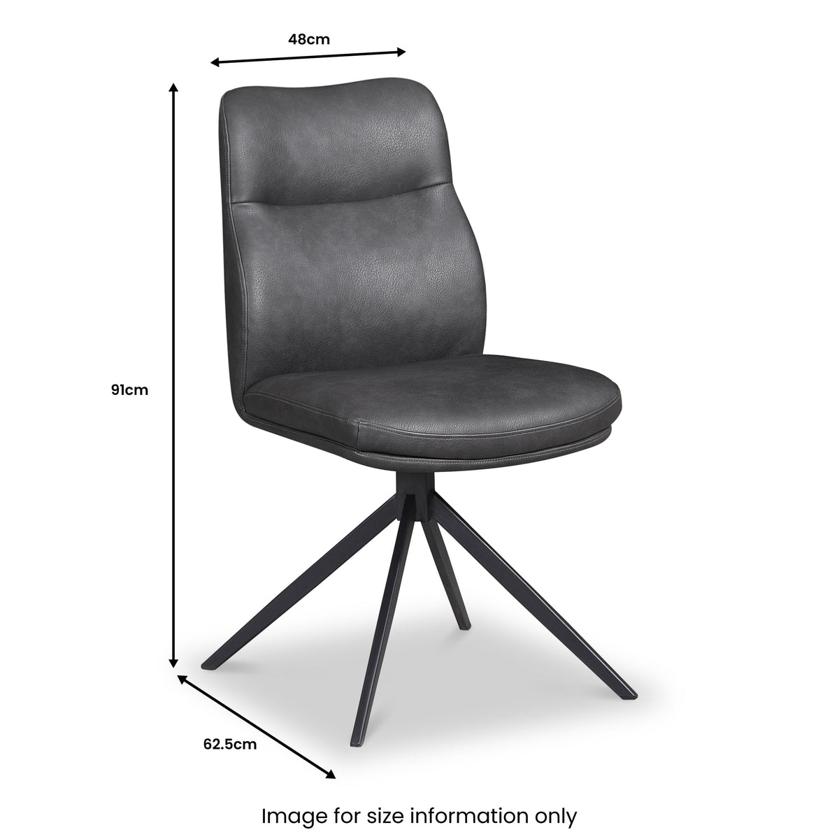 Lexi 180 Swivel Dining Chair