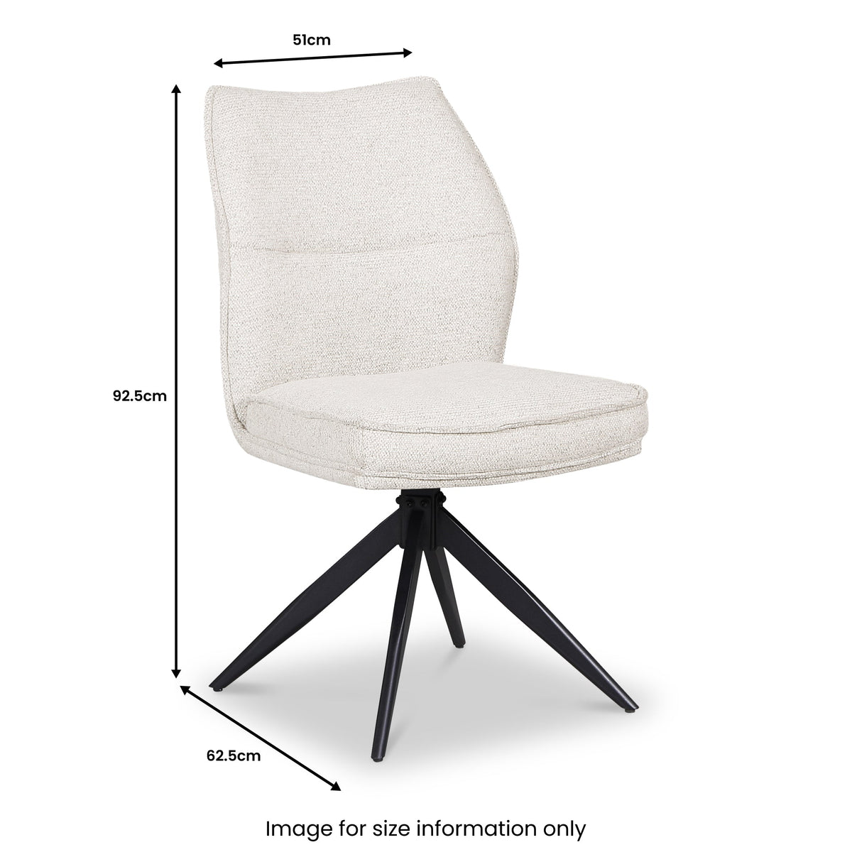 Hoxley 180 Swivel Dining Chair