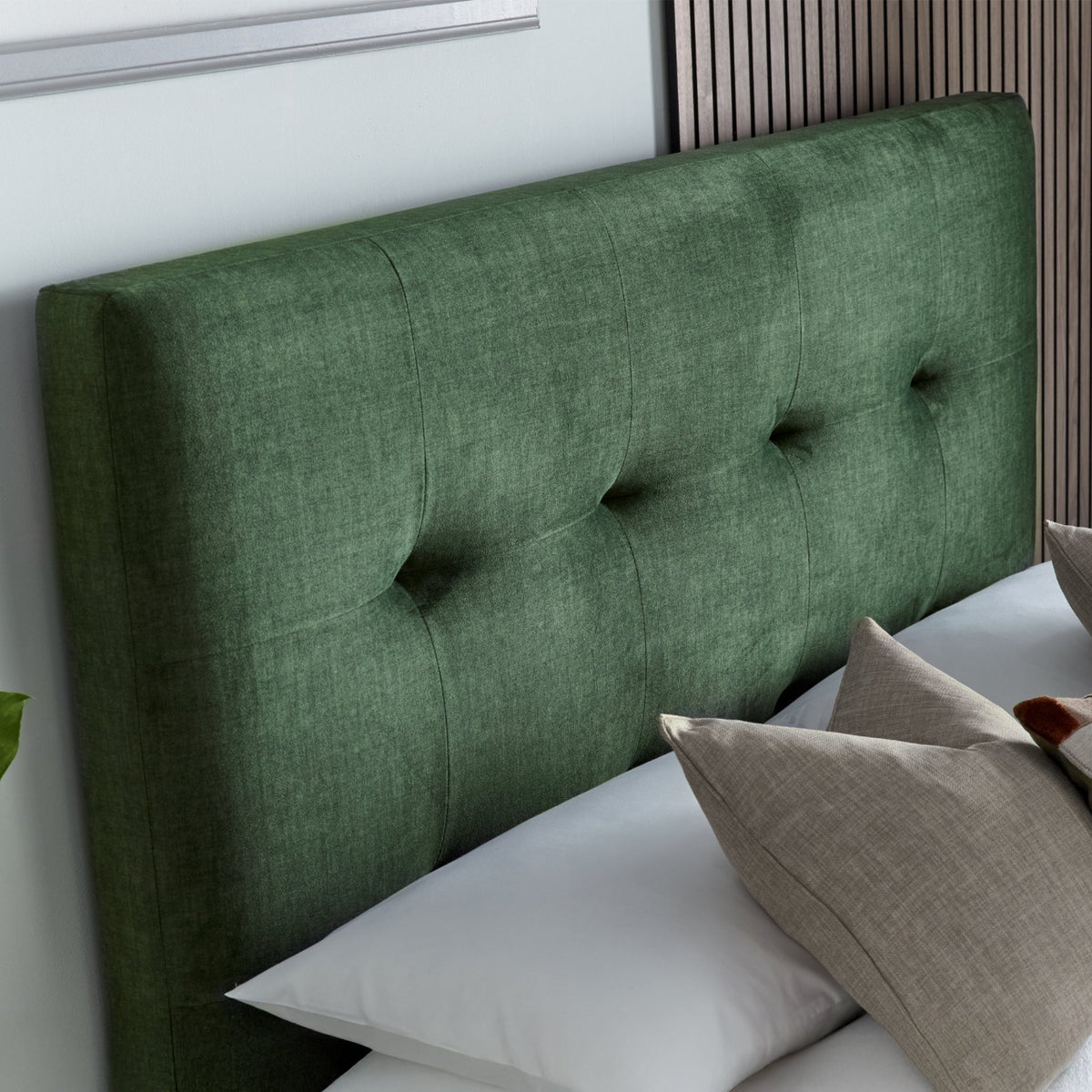 Southwick Velvet Ottoman Storage Bed Frame