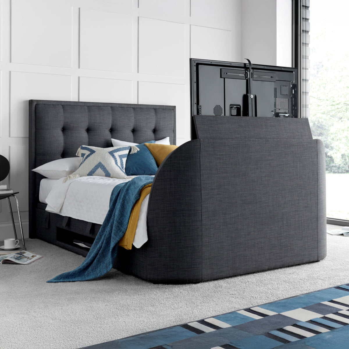 Navenby TV Ottoman Bed Frame