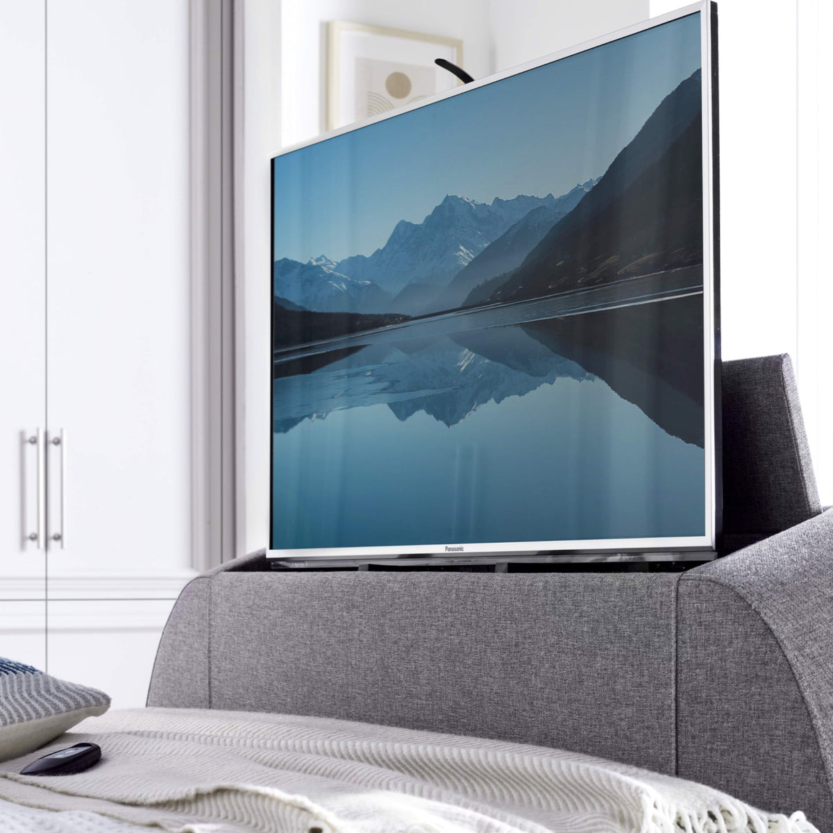 Belisse TV Ottoman Bed Frame