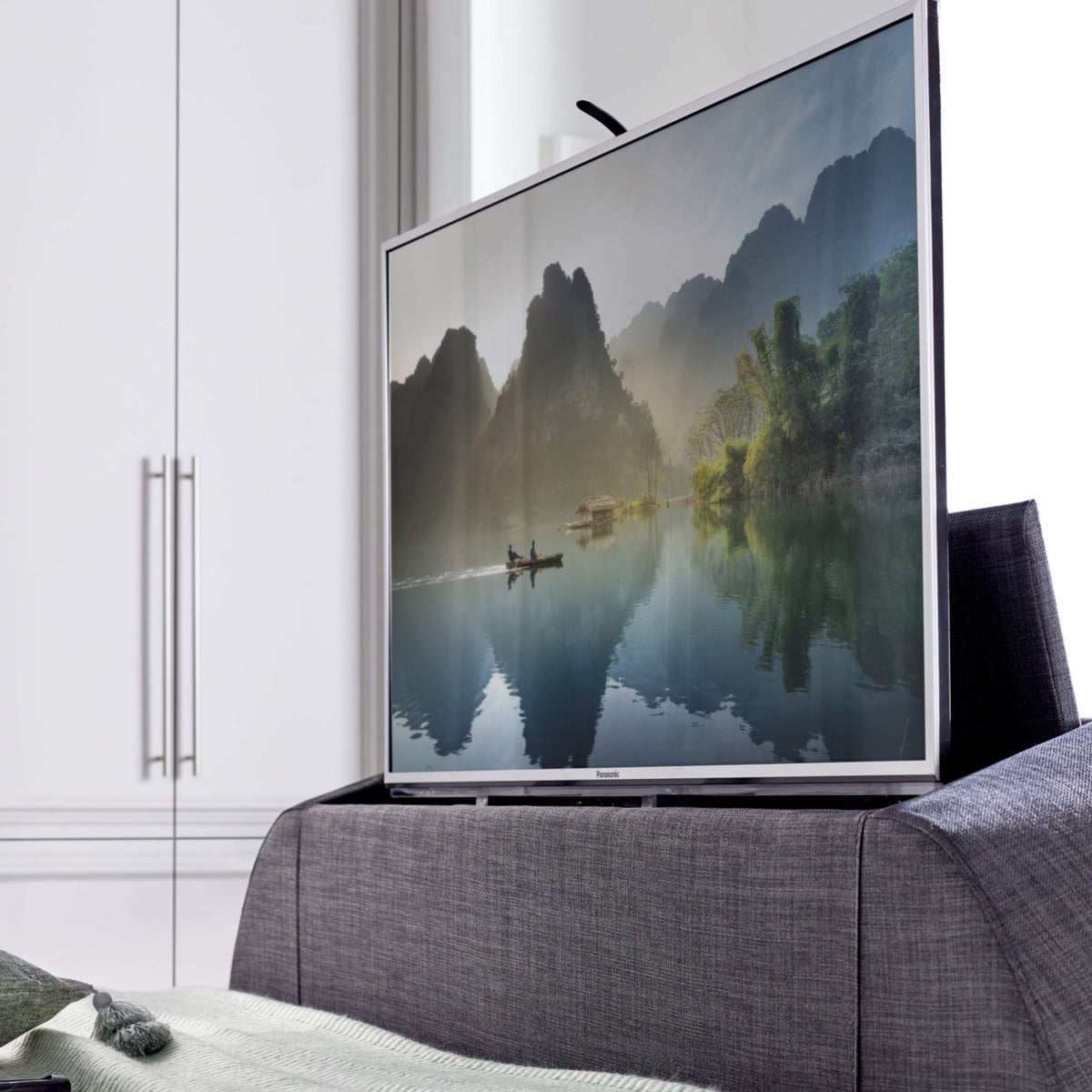Belisse TV Ottoman Bed Frame
