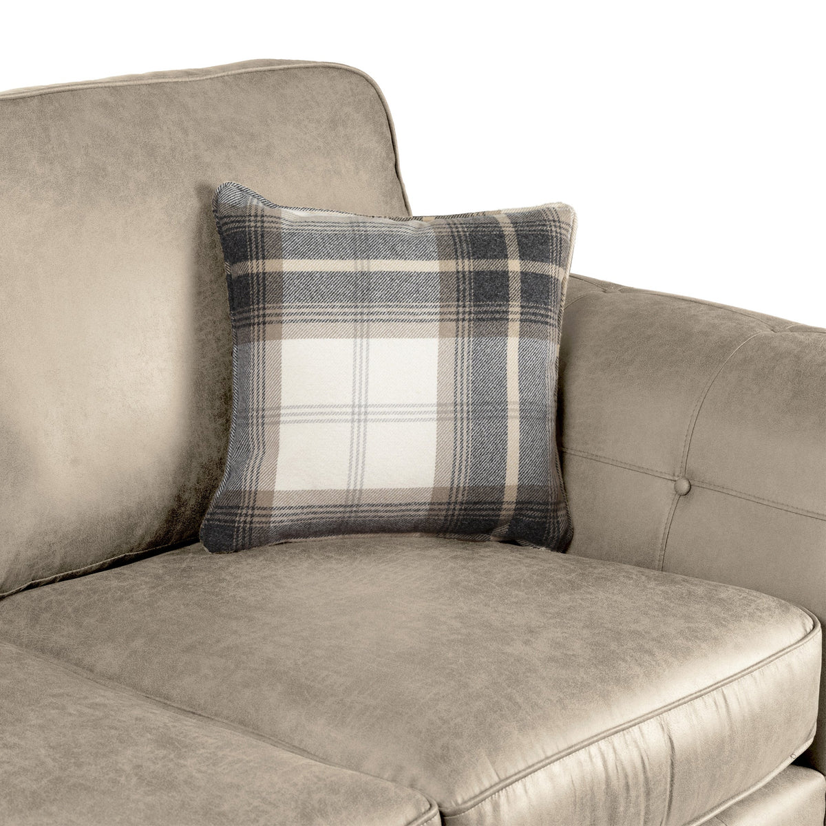 Edward Faux Leather 2 Seater Sofa