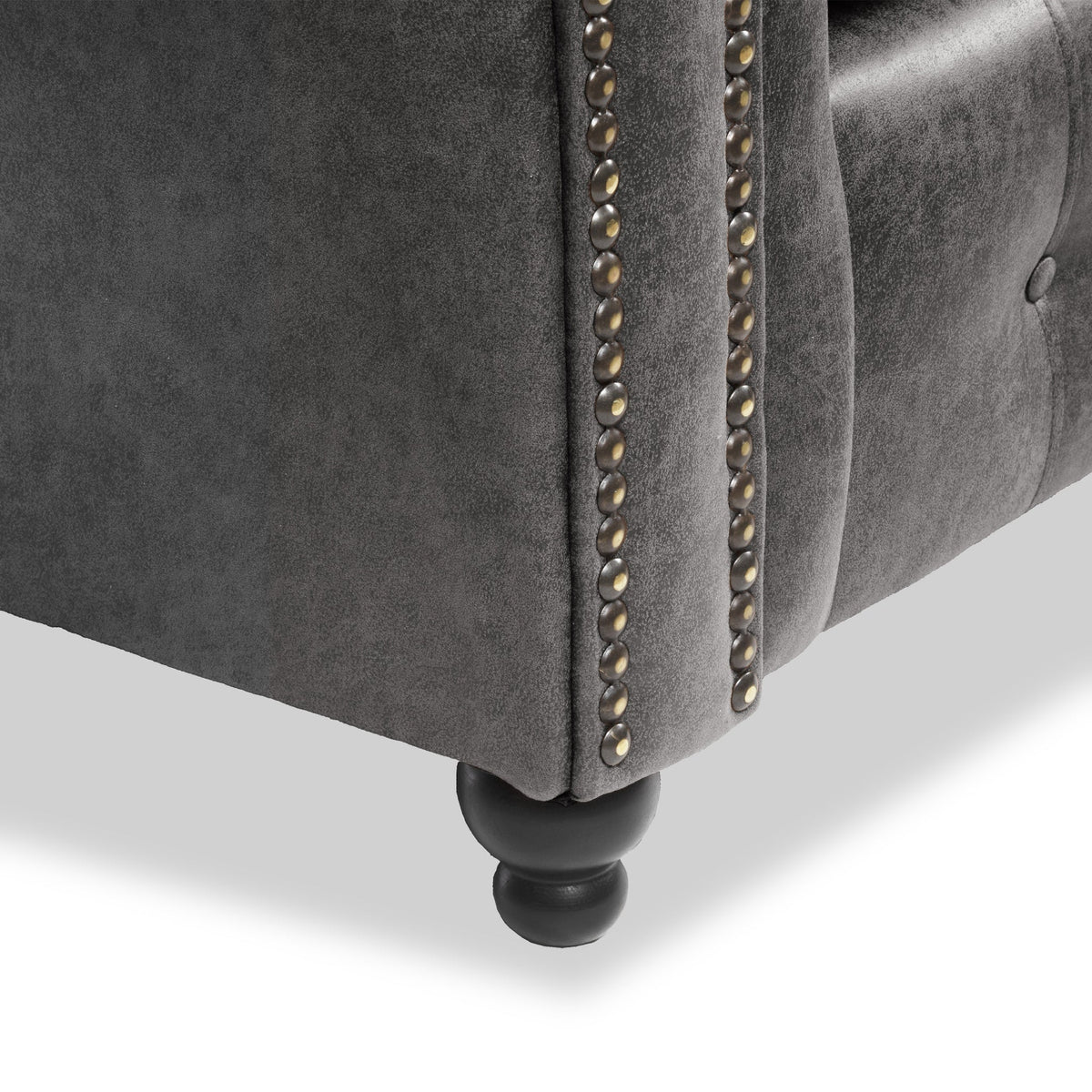 Edward Faux Leather 2 Seater Sofa