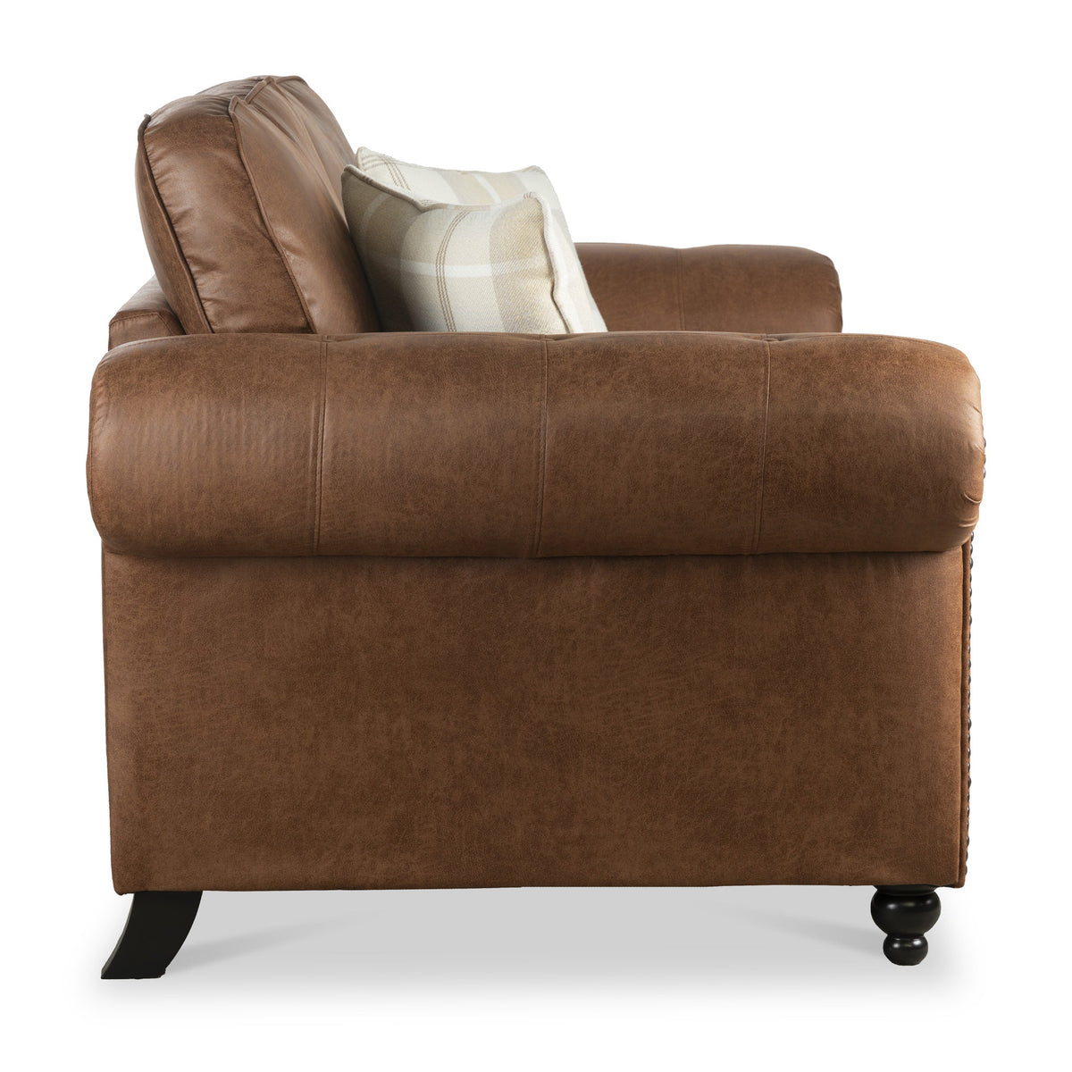 Edward Faux Leather 2 Seater Sofa
