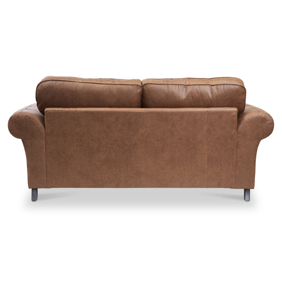 Edward Faux Leather 3 Seater Sofa