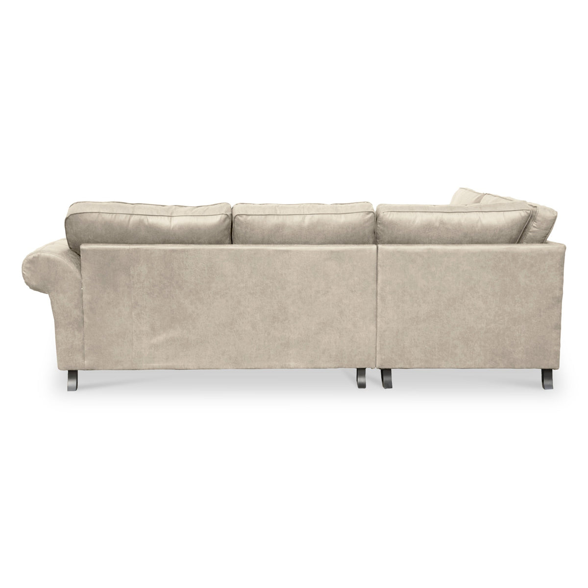 Edward Faux Leather Corner Sofa