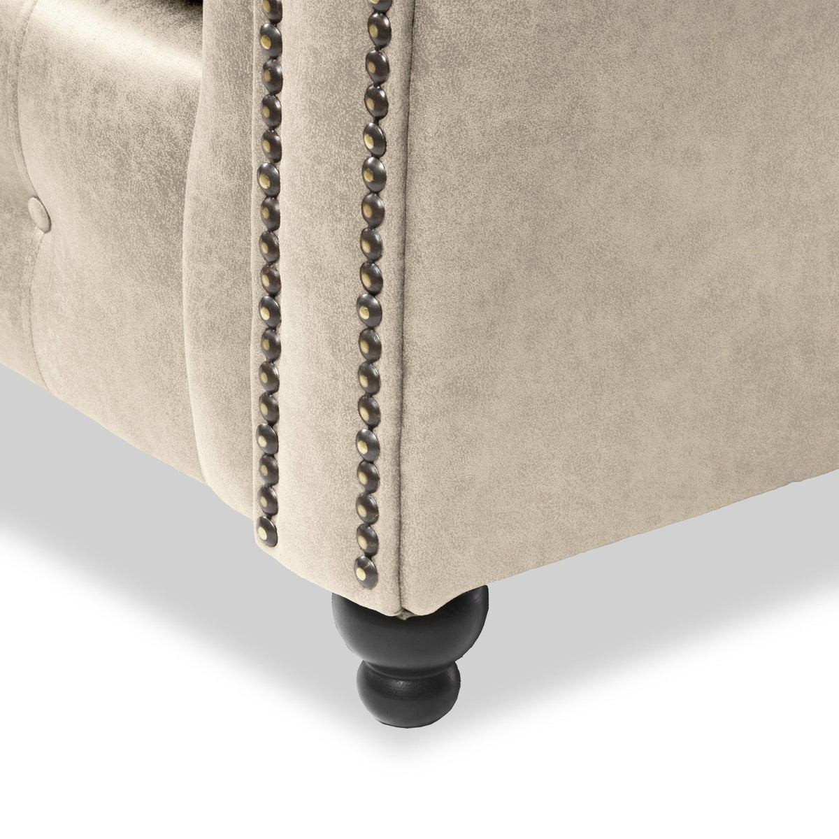 Edward Faux Leather Corner Sofa