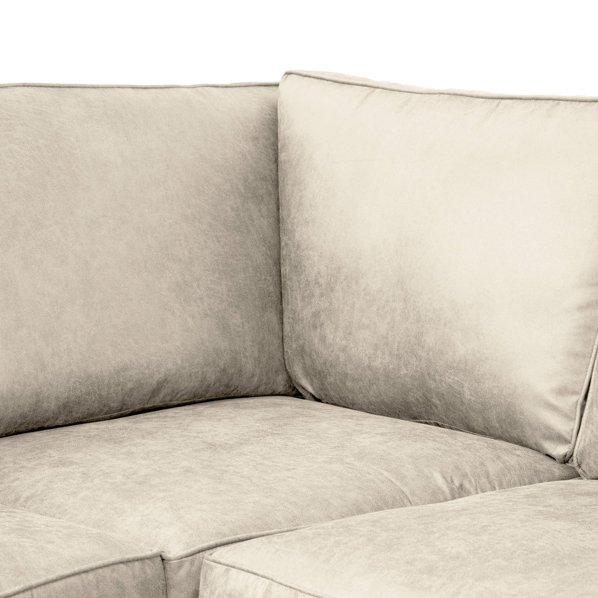 Edward Faux Leather Corner Sofa