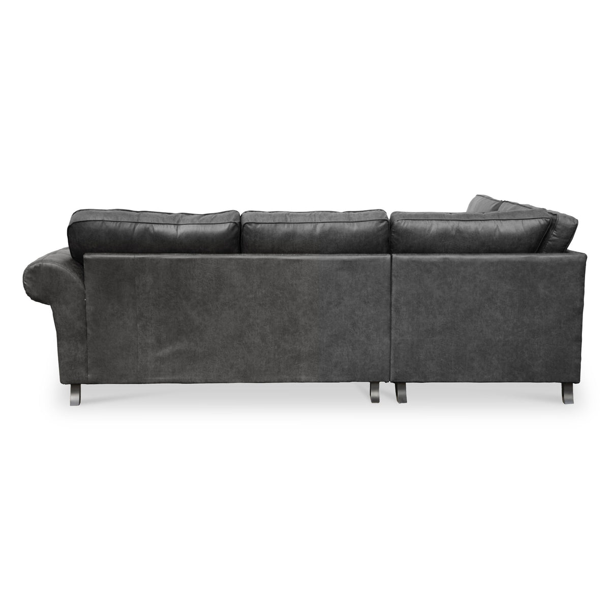 Edward Faux Leather Corner Sofa