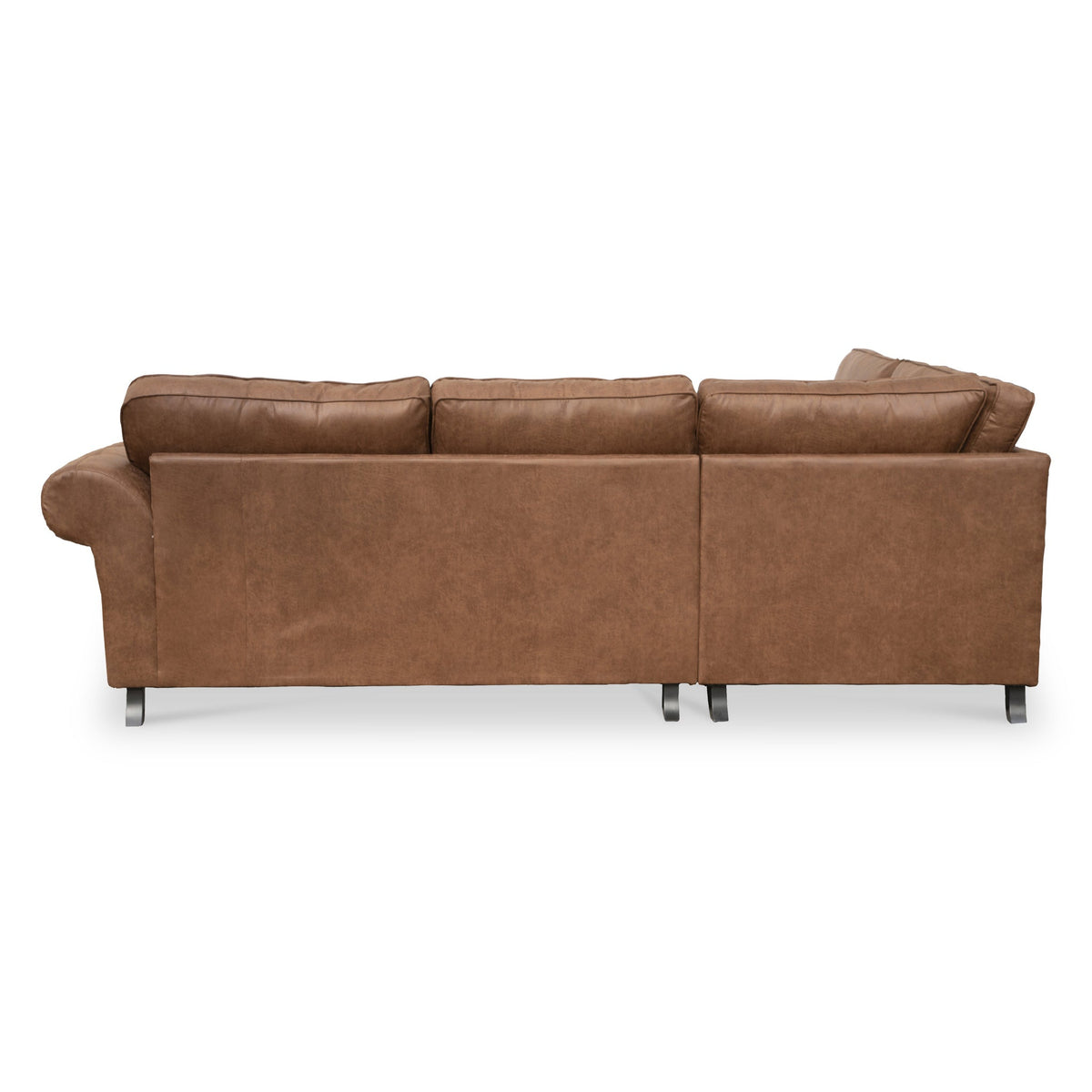 Edward Faux Leather Corner Sofa