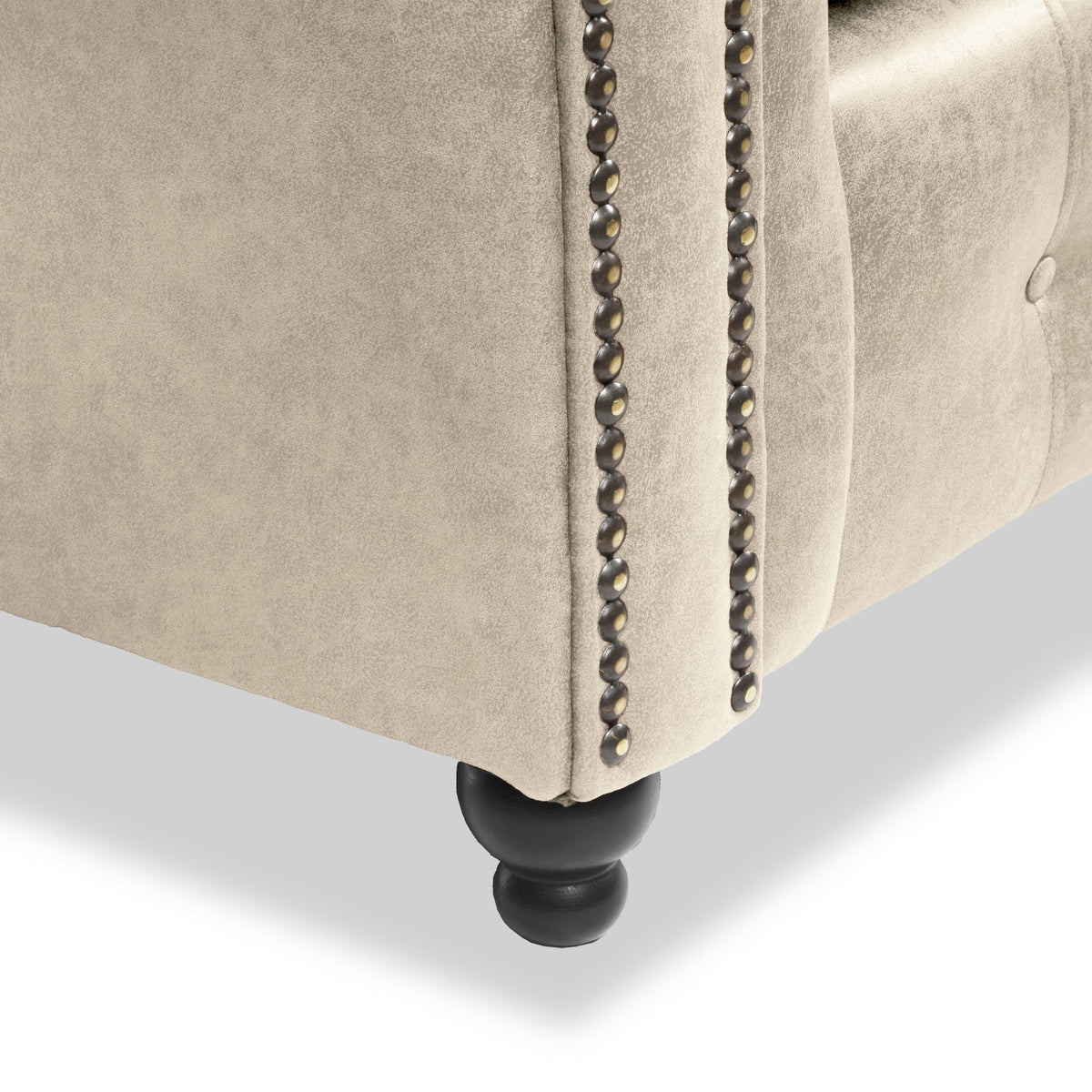 Edward Faux Leather Corner Sofa