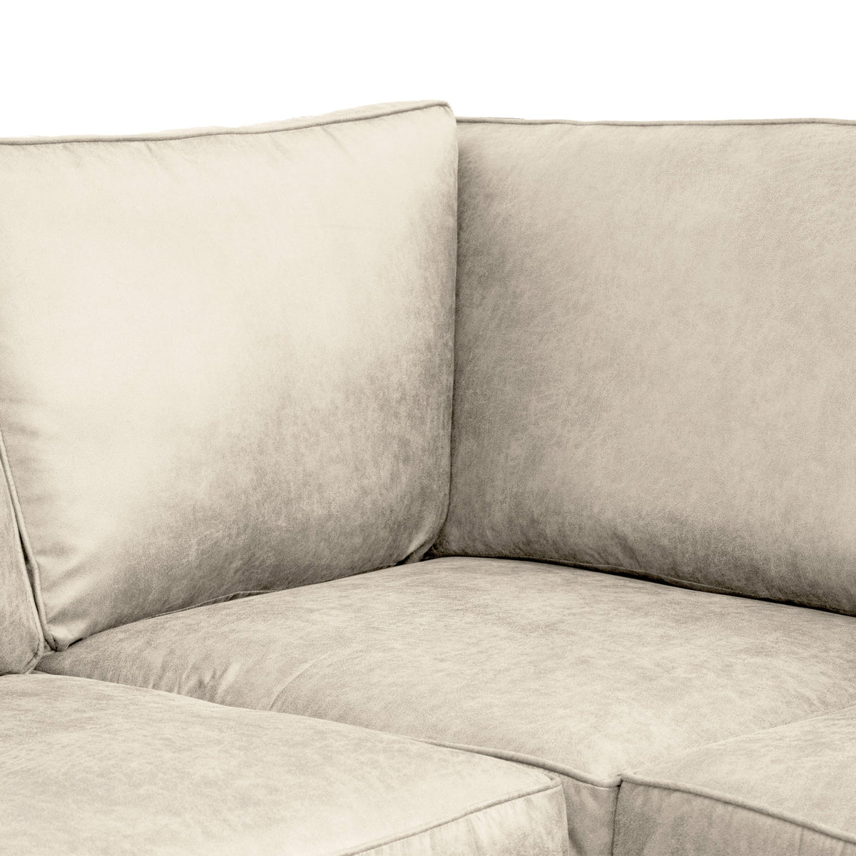 Edward Faux Leather Corner Sofa