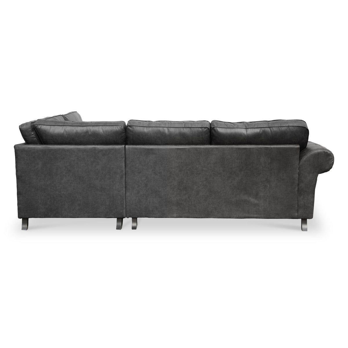 Edward Faux Leather Corner Sofa