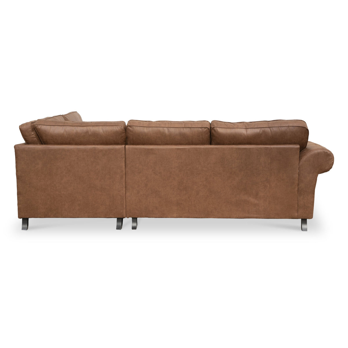 Edward Faux Leather Corner Sofa