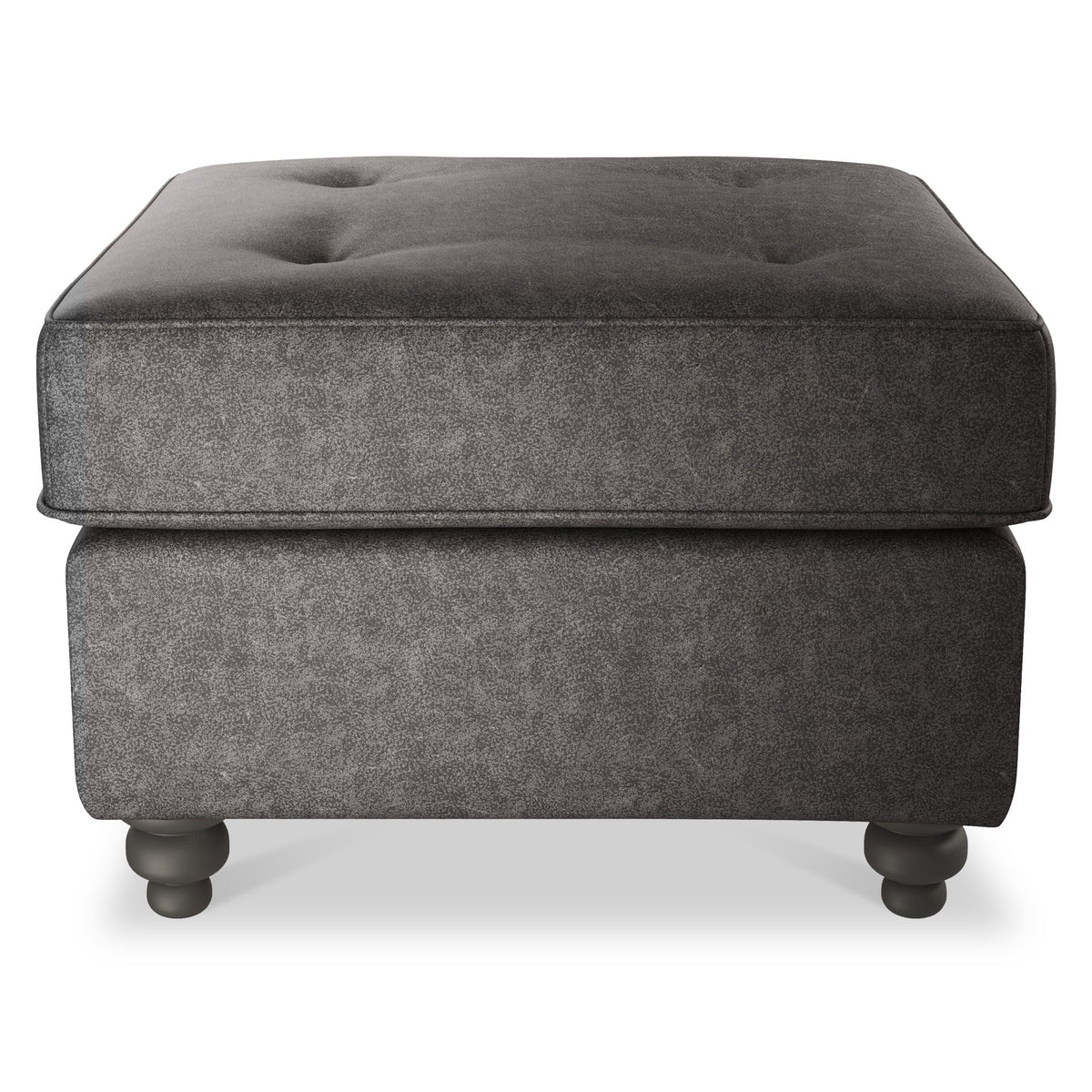 Edward Faux Leather Footstool