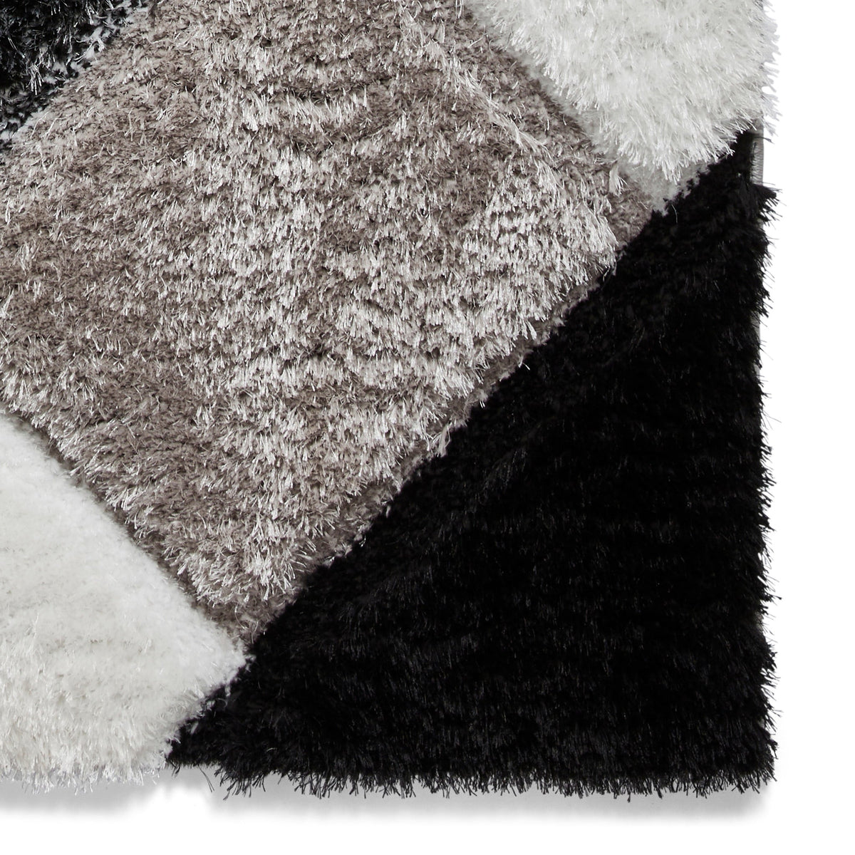 Lennox Geometric Shaggy Rug