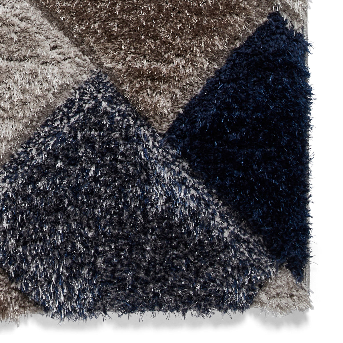 Lennox Geometric Shaggy Rug