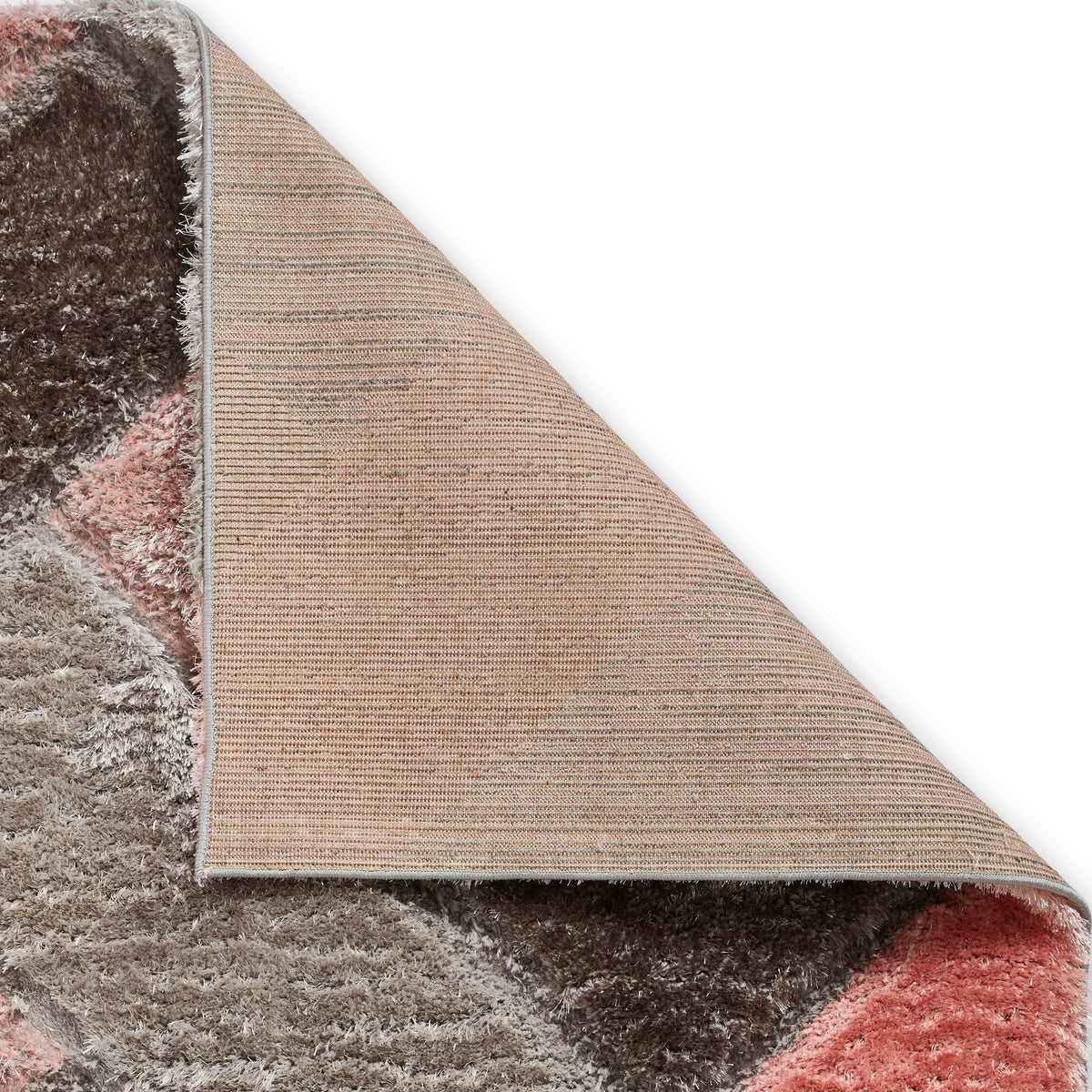 Lennox Geometric Shaggy Rug