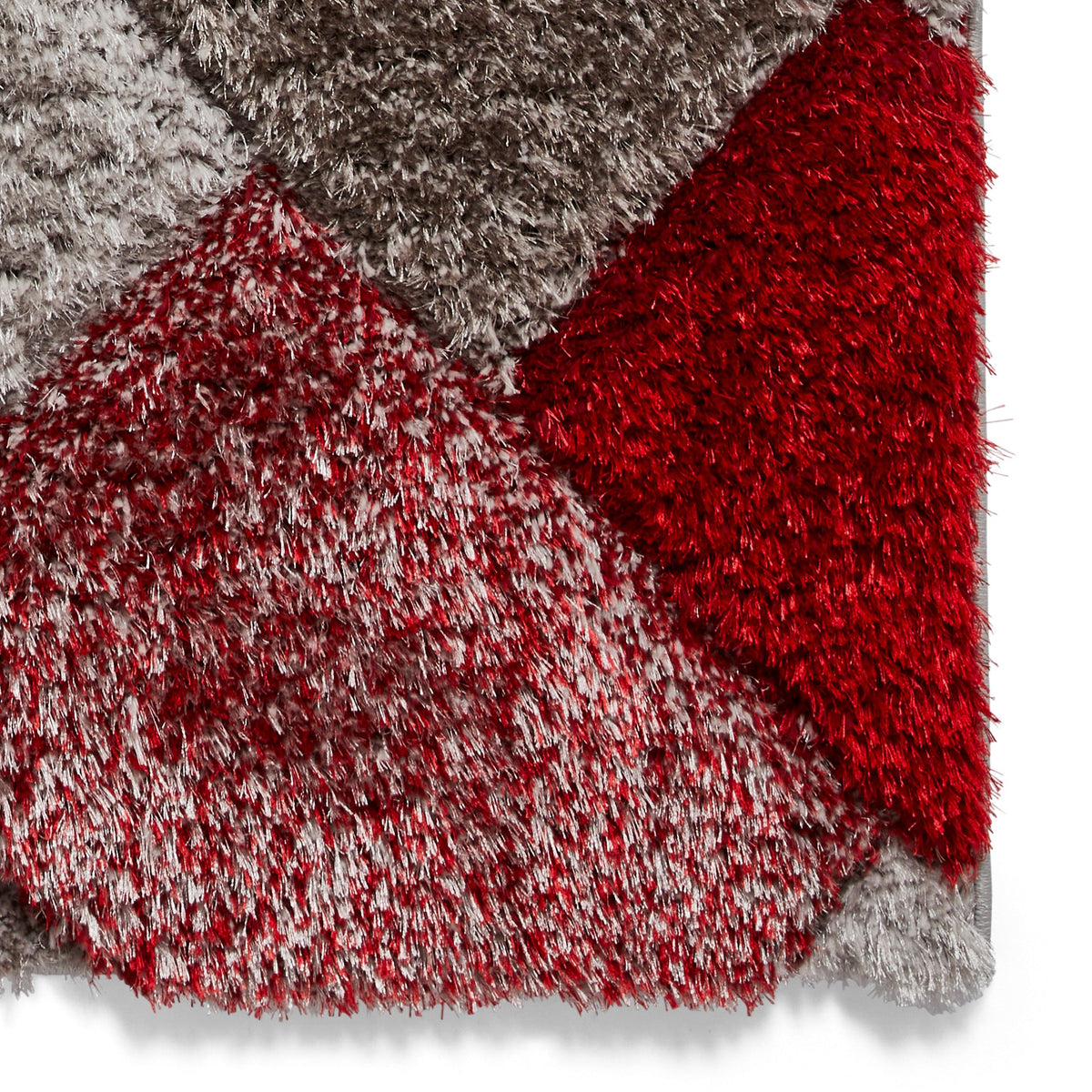 Lennox Geometric Shaggy Rug