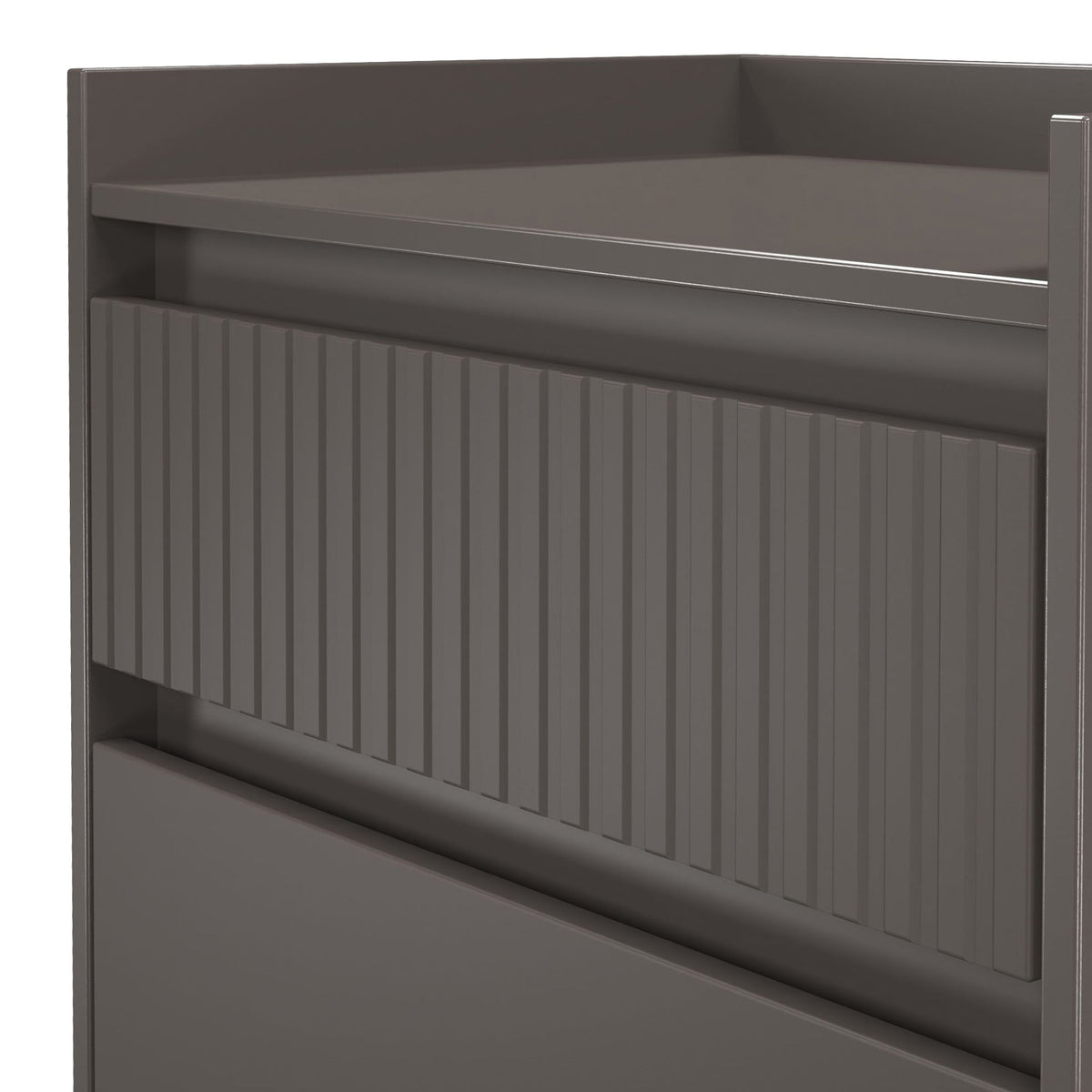 Kenton 2 Drawer Wide Bedside Table