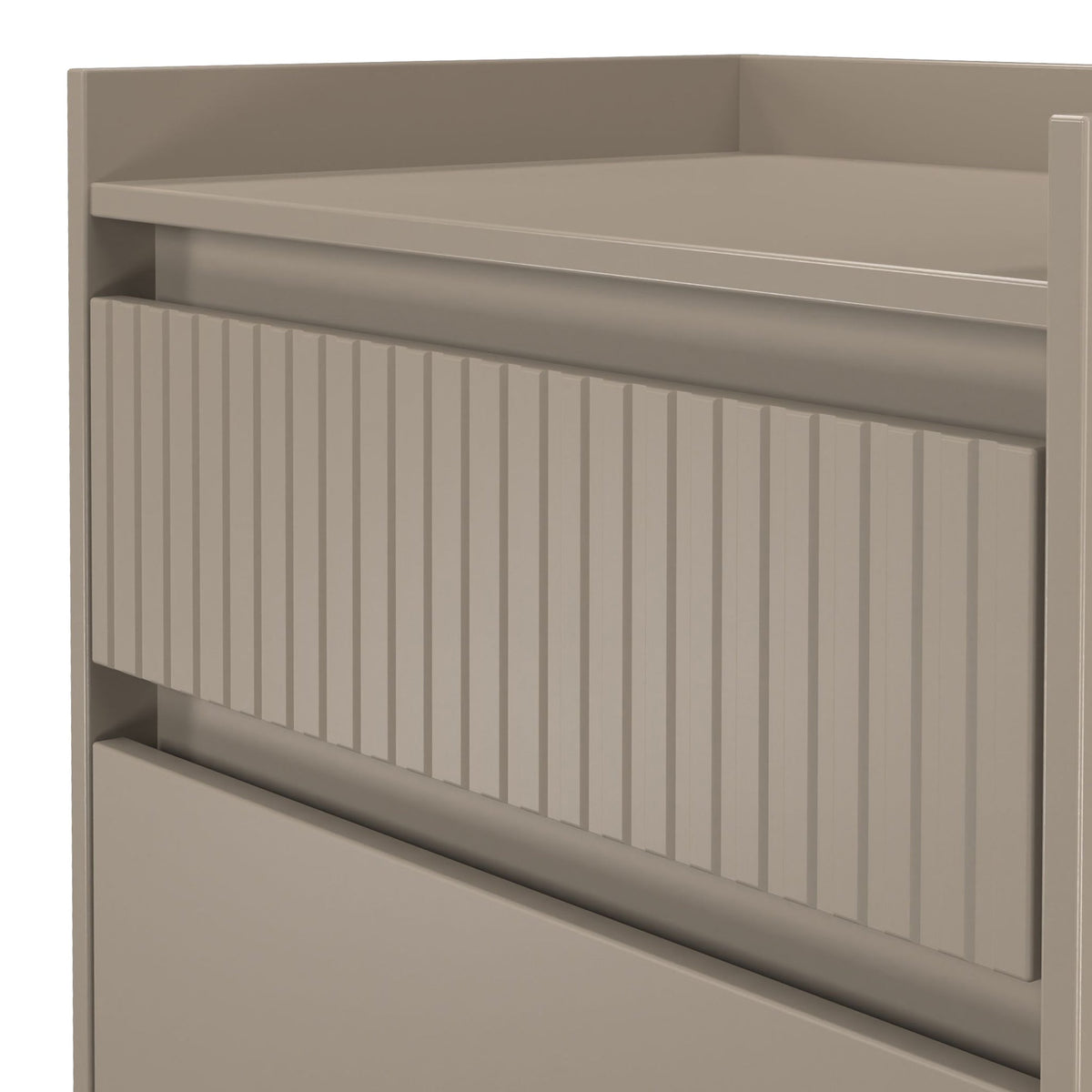 Kenton 2 Drawer Wide Bedside Table