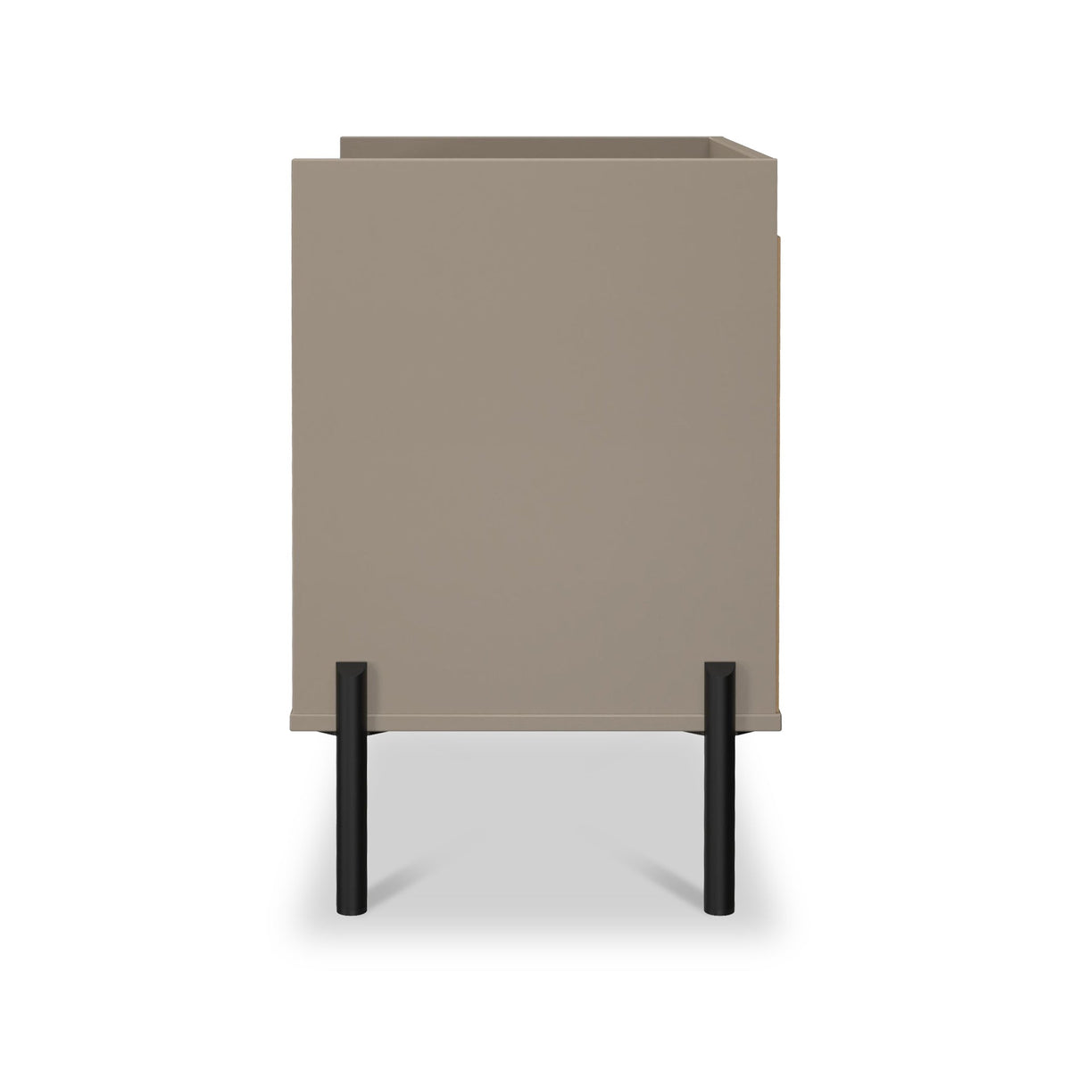 Kenton 2 Drawer Wide Bedside Table