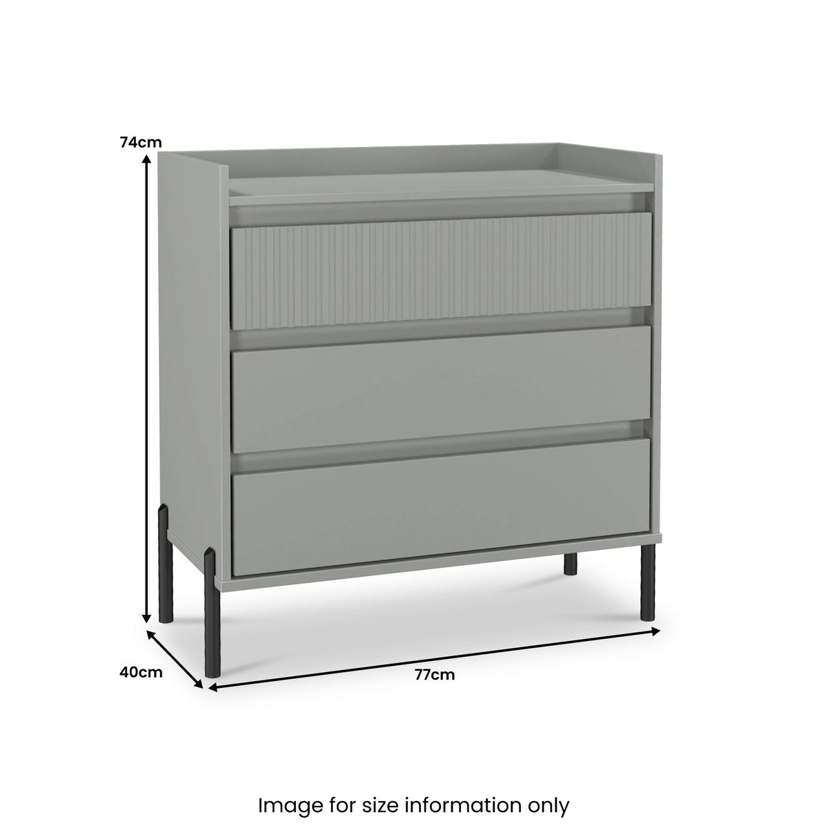 Kenton 3 Drawer Chest
