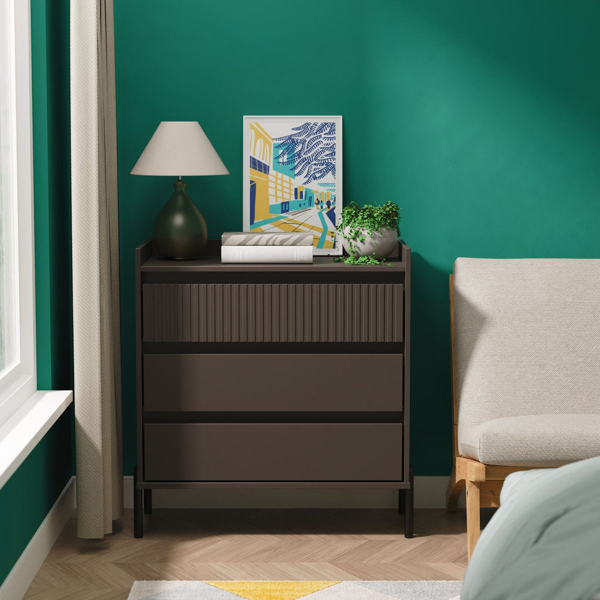 Kenton 3 Drawer Chest