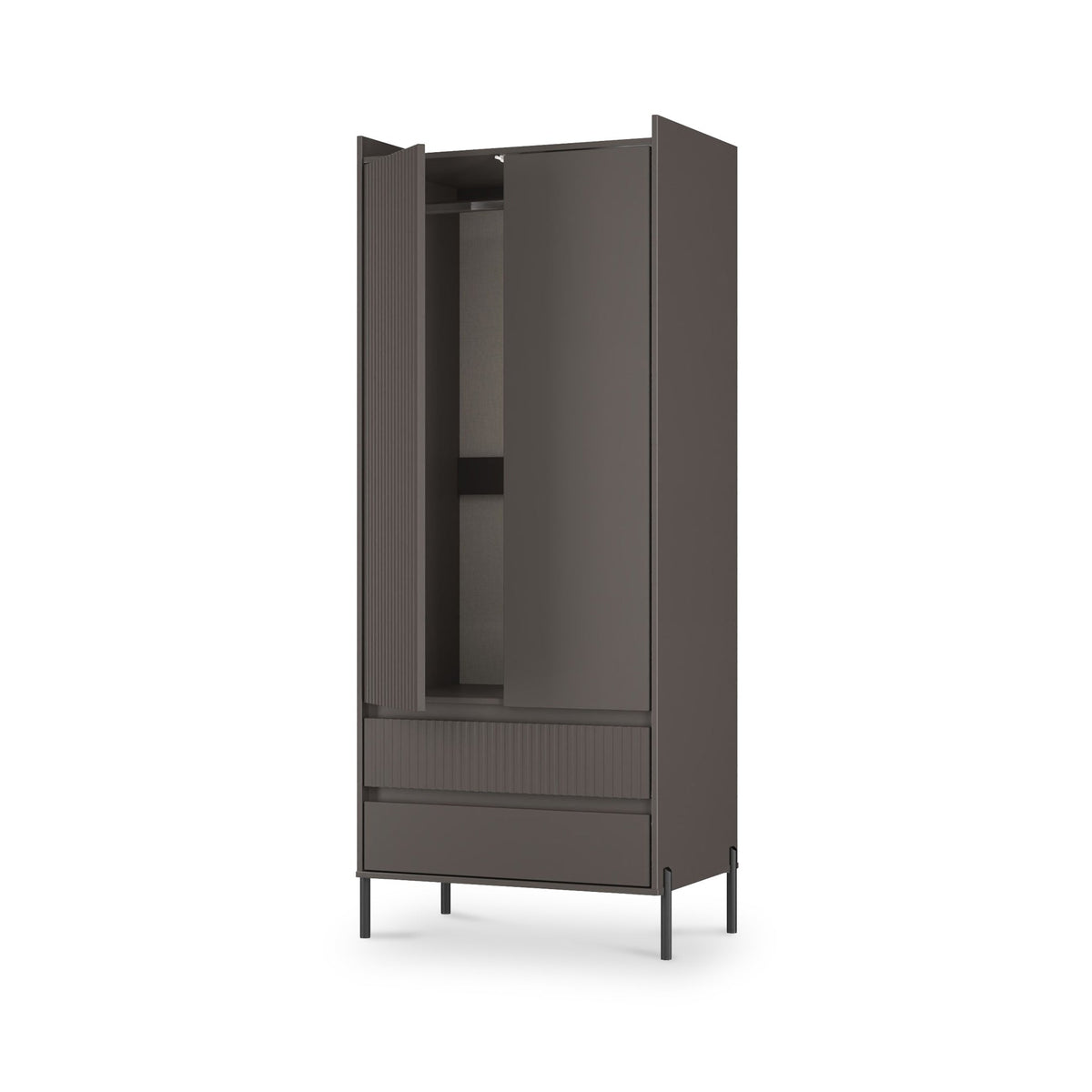 Kenton Double Wardrobe With Drawers