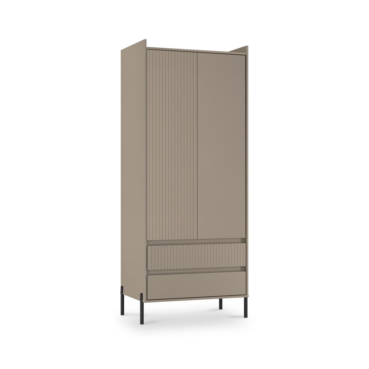 Kenton Double Wardrobe With Drawers