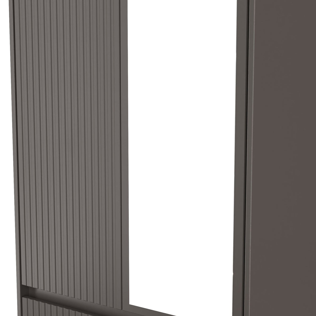 Kenton Double Mirrored Wardrobe With Drawers