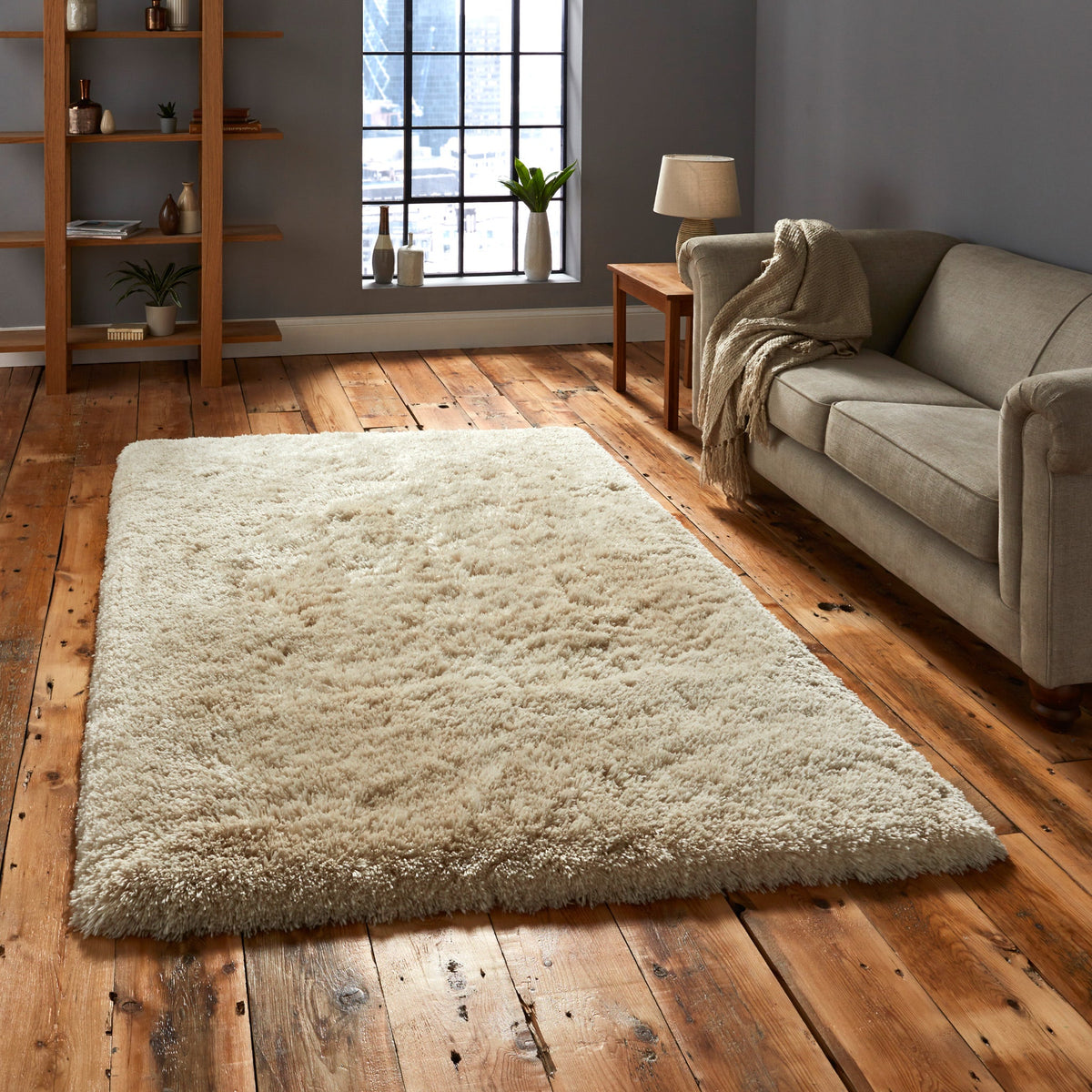 Hatton Hand Tufted Shaggy Rug