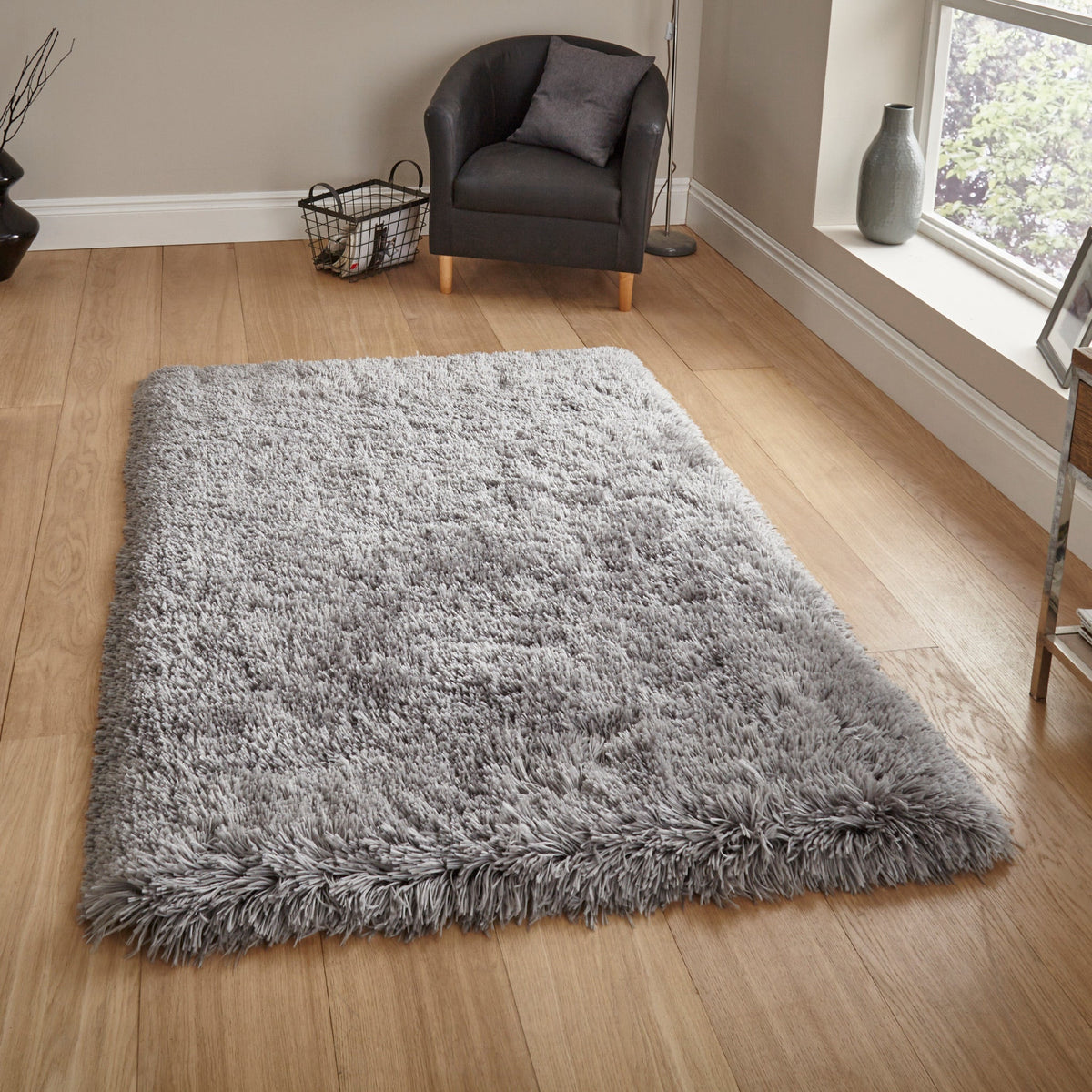 Hatton Hand Tufted Shaggy Rug