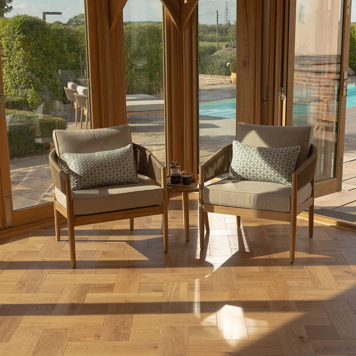 Maze Porto 2 Seat Lounge Set
