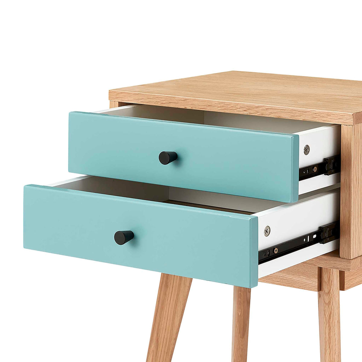 Aubrey 2 Drawer Bedside Table