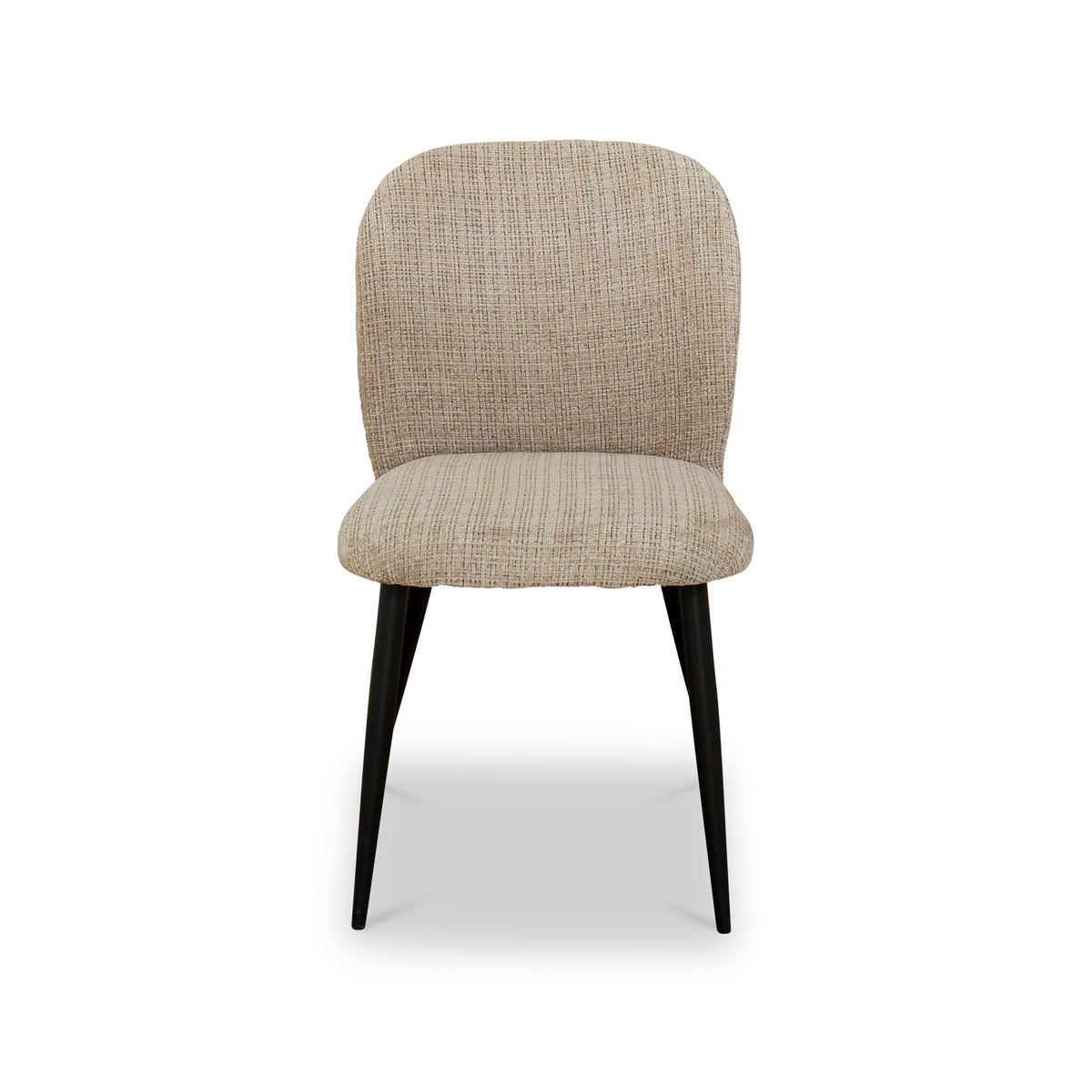 Mirella Textured Fabric Dining Chair