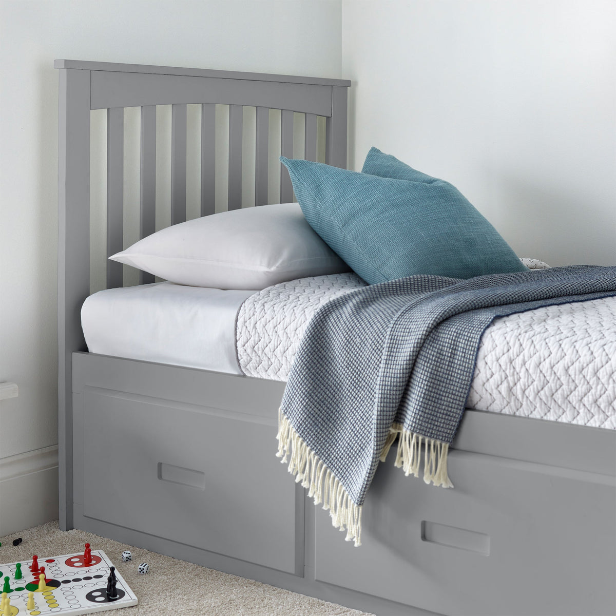 Wilson Wooden 3 Drawer Kids Bed Frame