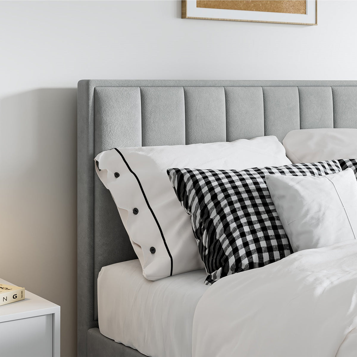 Marilyn Velvet Ottoman Storage Bed