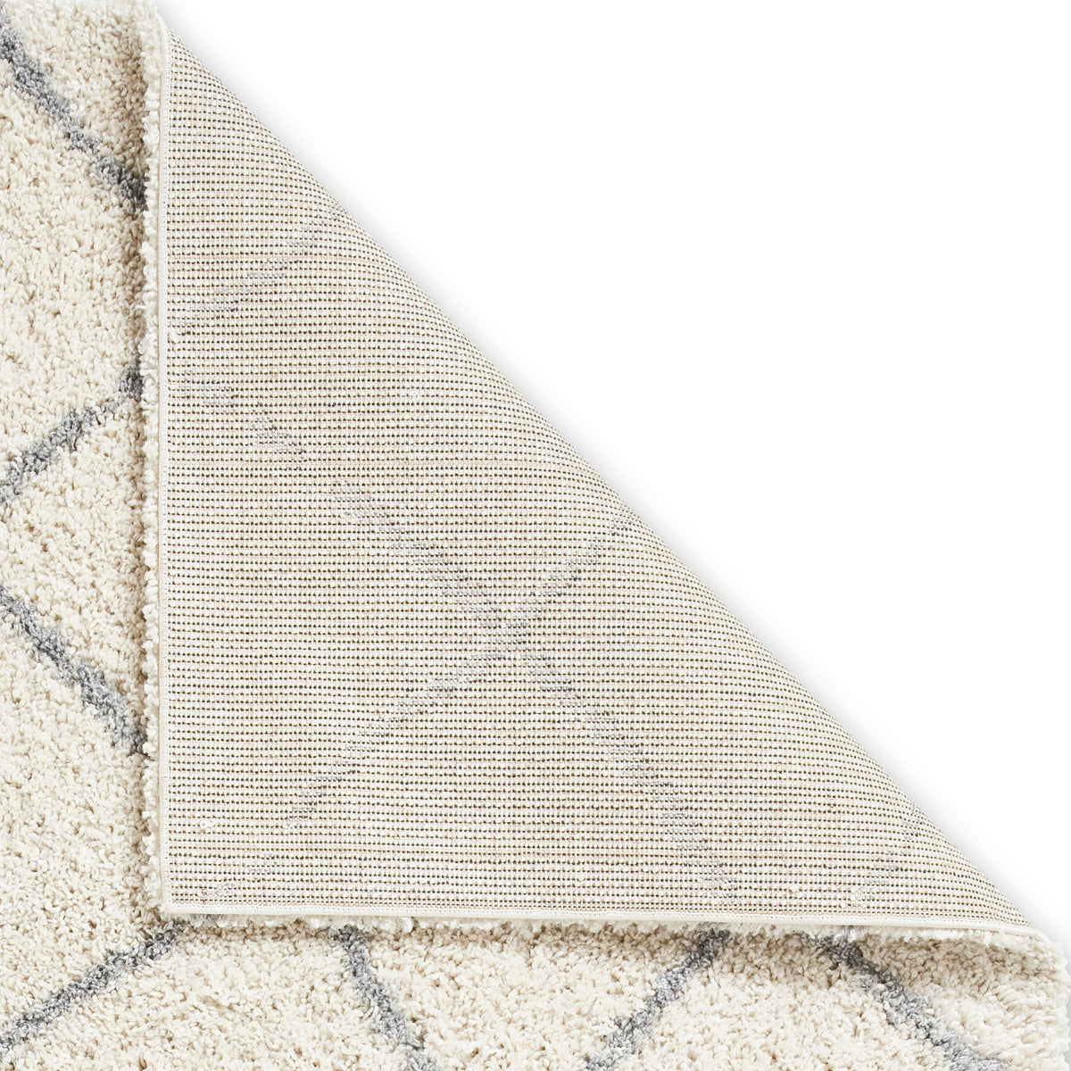Durham Berber Diamond Shaggy Rug