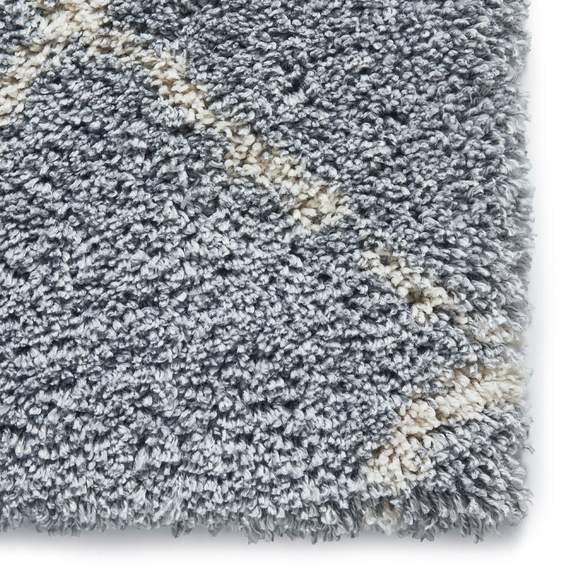 Durham Berber Diamond Shaggy Rug