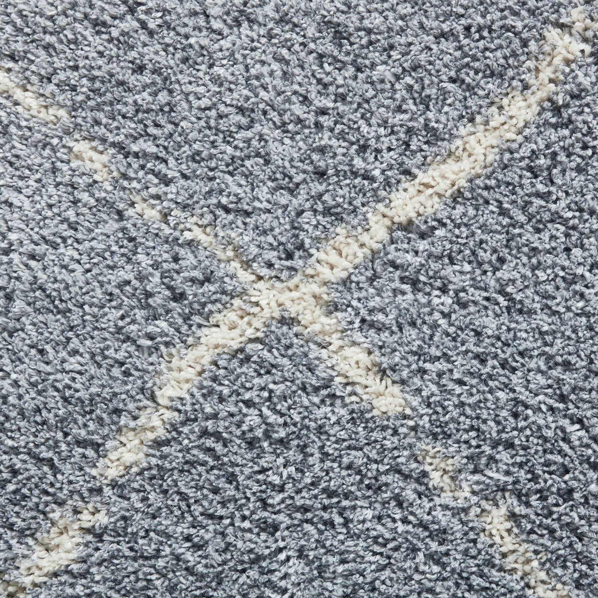 Durham Berber Diamond Shaggy Rug