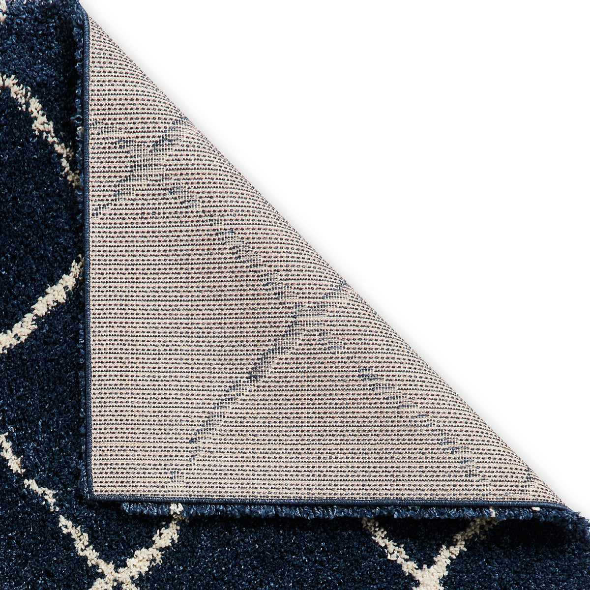 Durham Berber Diamond Shaggy Rug
