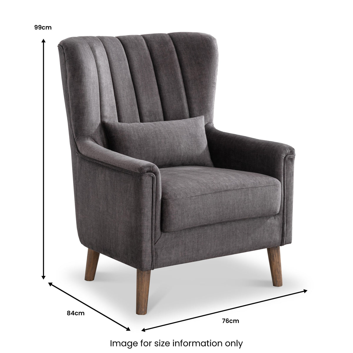 Lucille Velvet Armchair