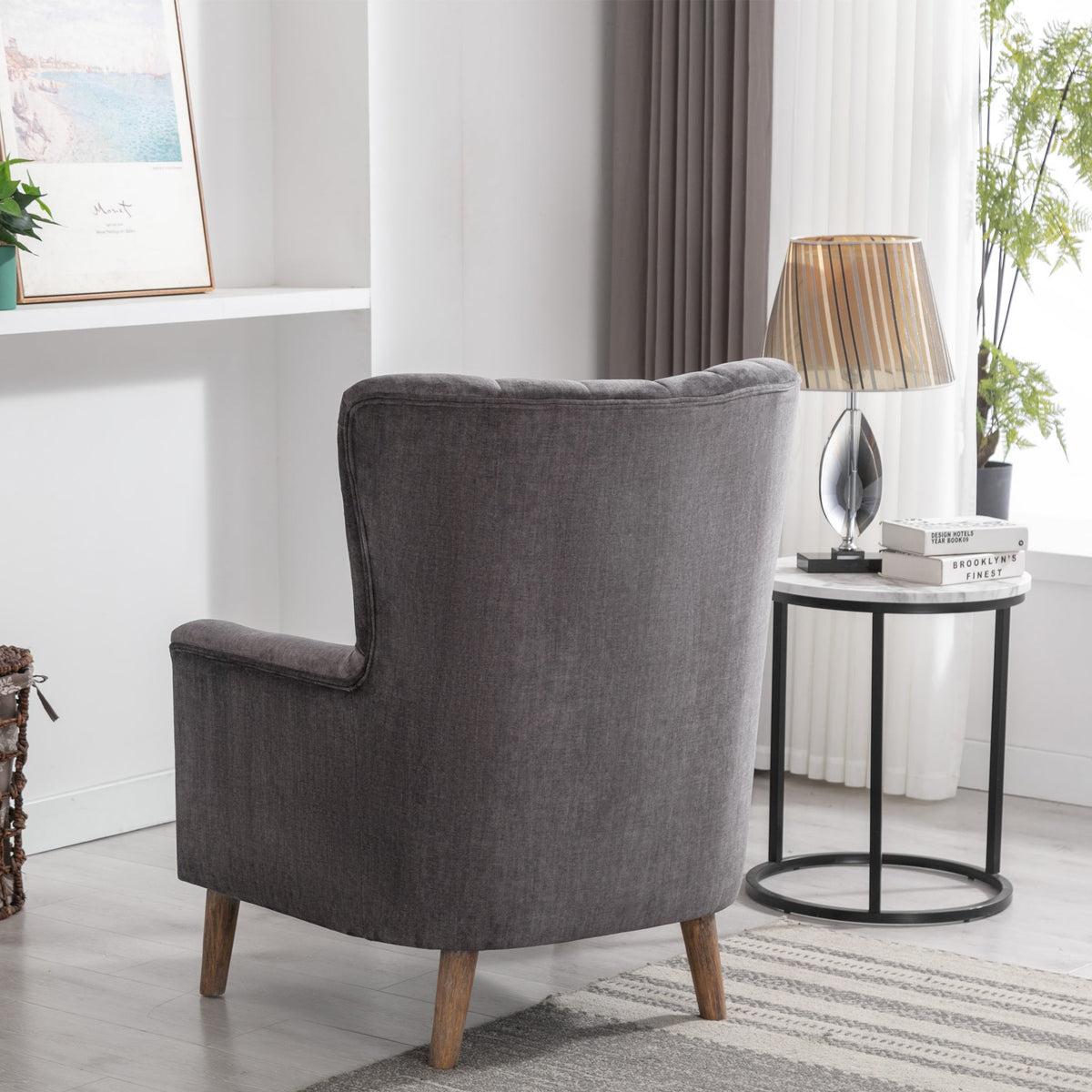 Lucille Velvet Armchair