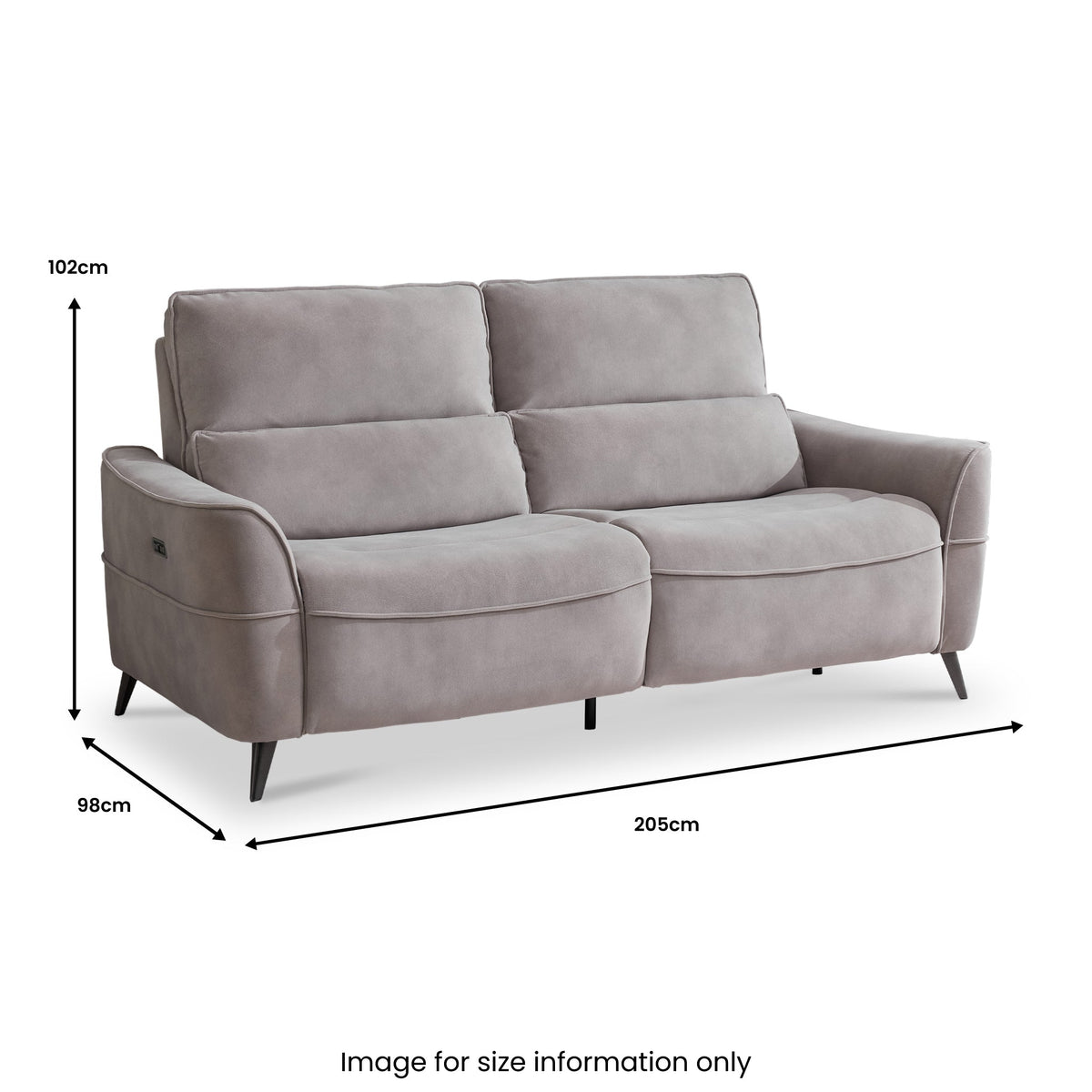 Belgrave 3 Seater Power Recliner Sofa