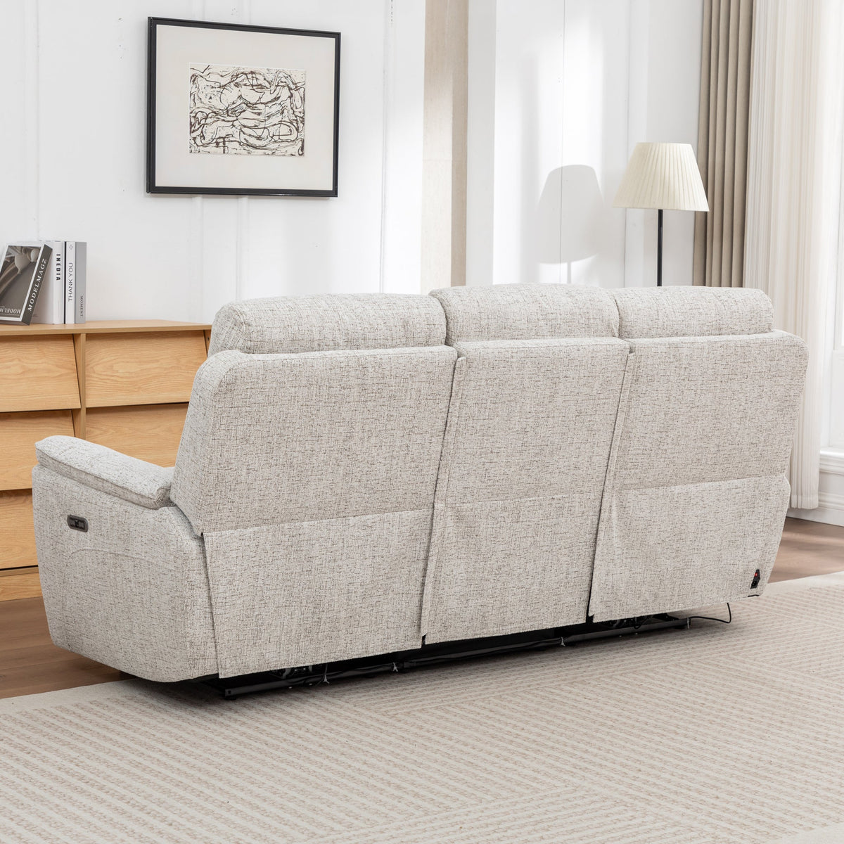 Adrenne 3 Seater Power Recliner Sofa
